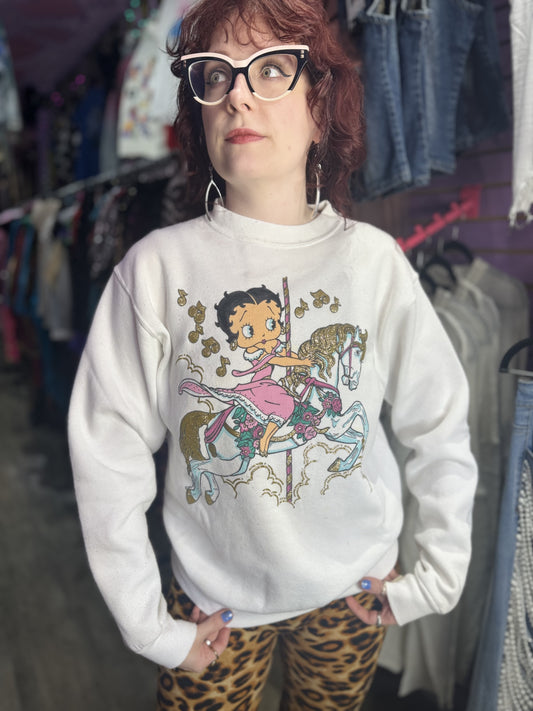 Vintage 90s Betty Boop Sweatshirt