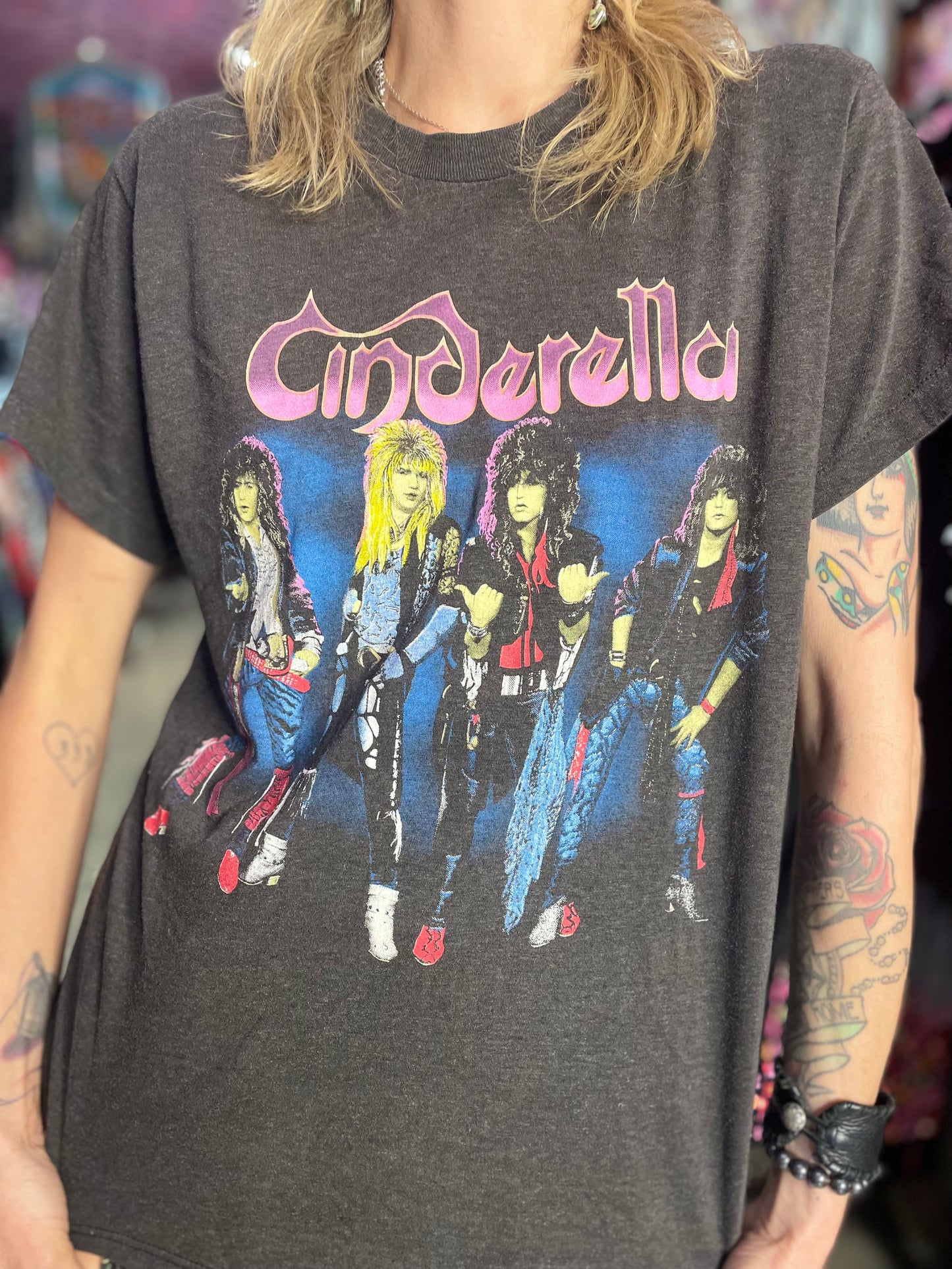 Vintage 80’s Cinderella Rock Band T-Shirt