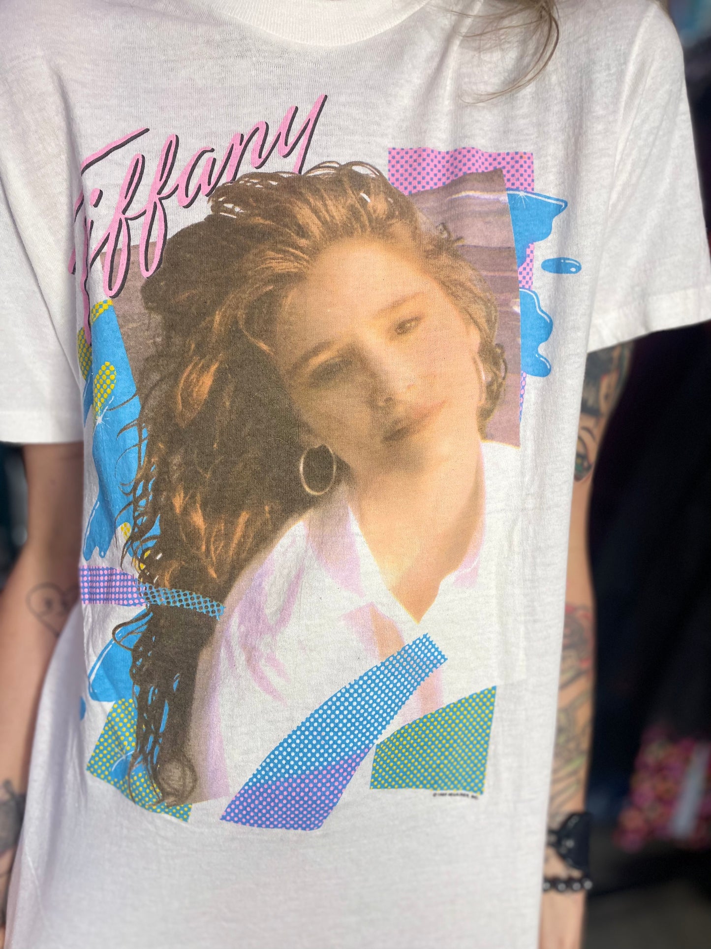 Vintage 80’s Tiffany Pop Music T-Shirt