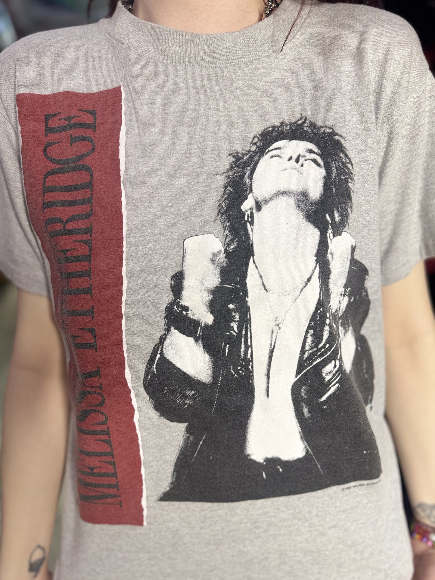 Vintage 80s Melissa Etheridge T-shirt