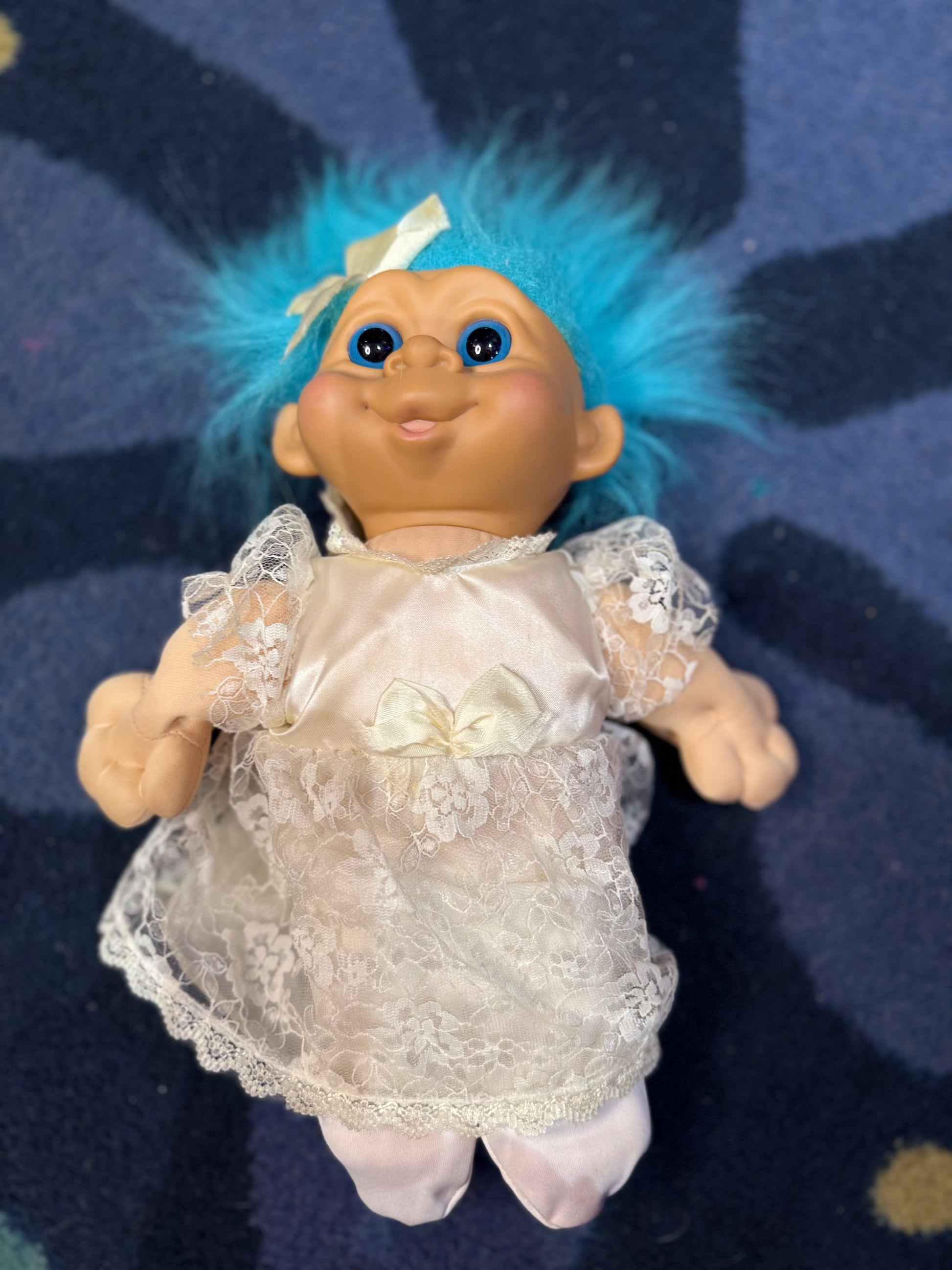 Vintage 90s Troll Doll - Spark Pretty