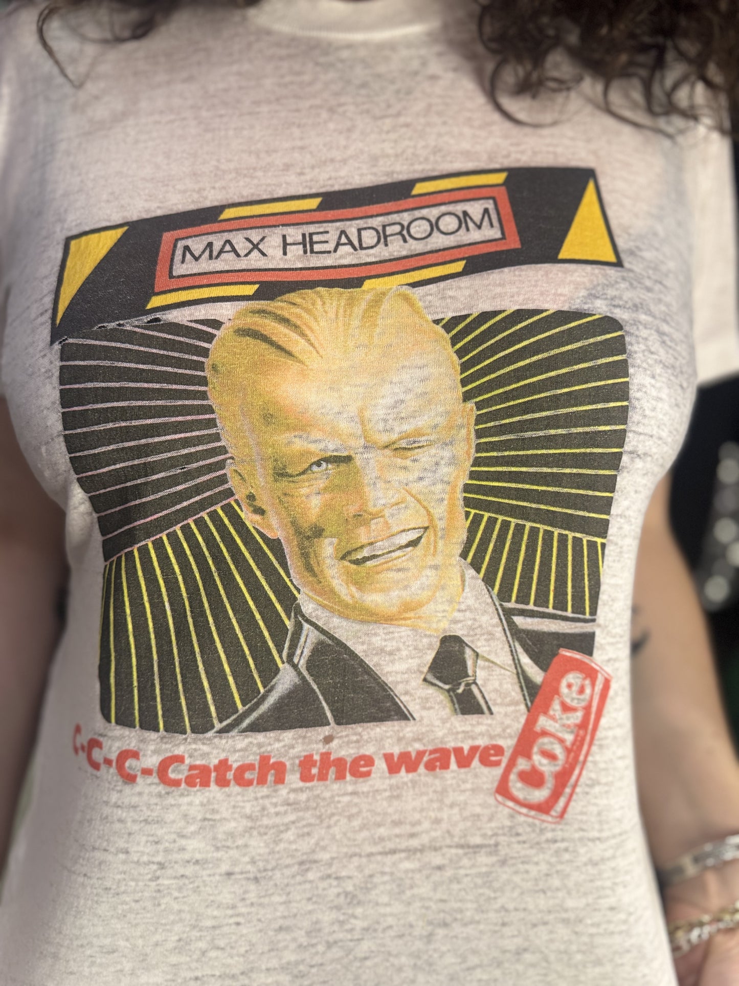 Vintage 80s Max Headroom Soft T-shirt