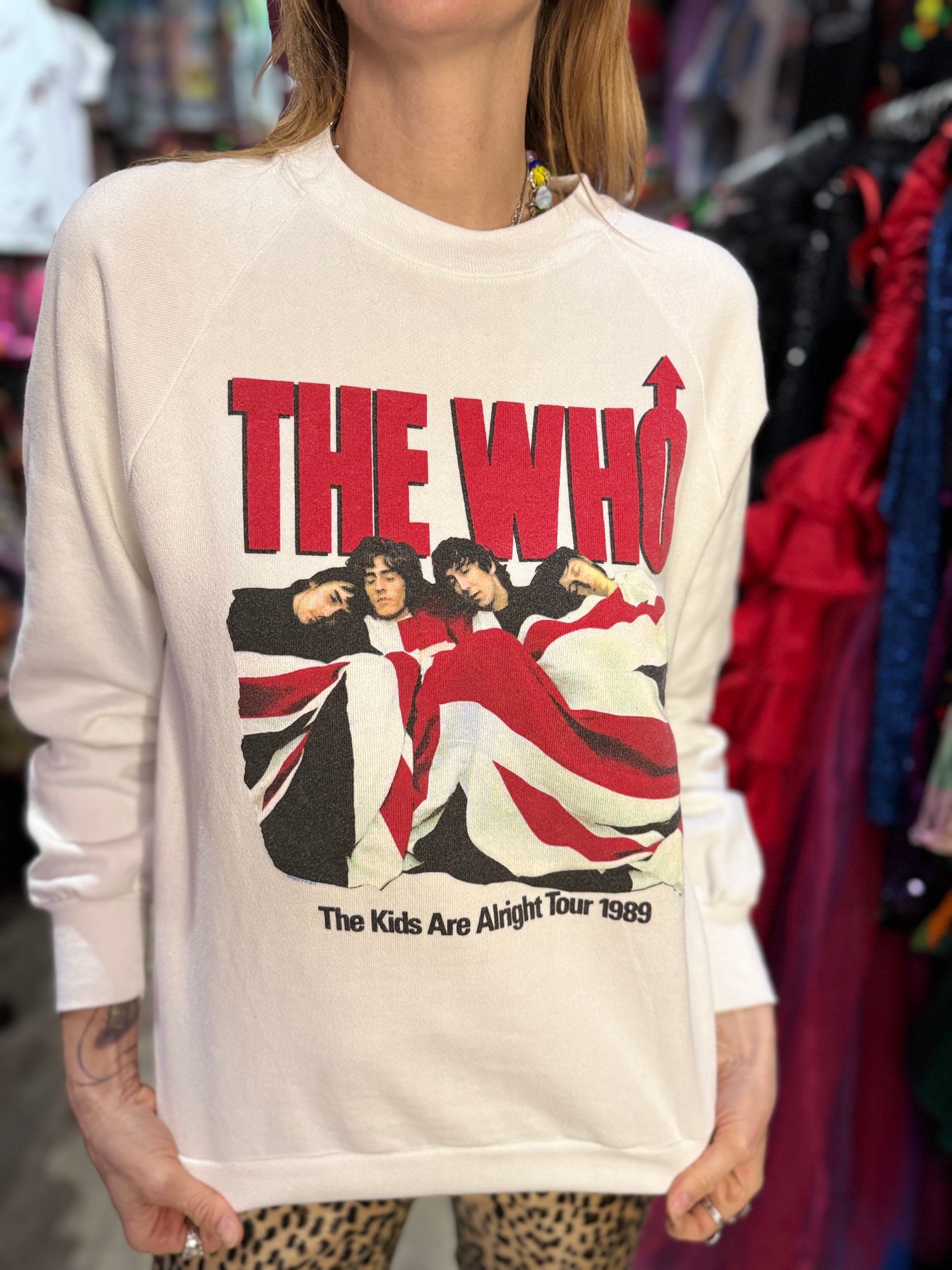 Vintage 80’s The Who Sweatshirt - Spark Pretty