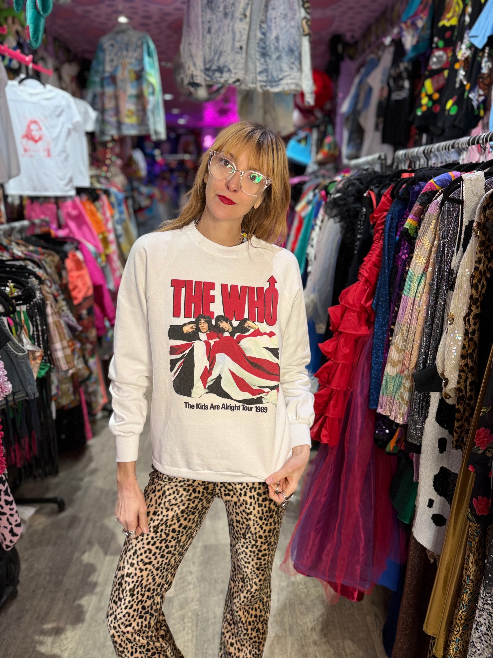 Vintage 80’s The Who Sweatshirt - Spark Pretty