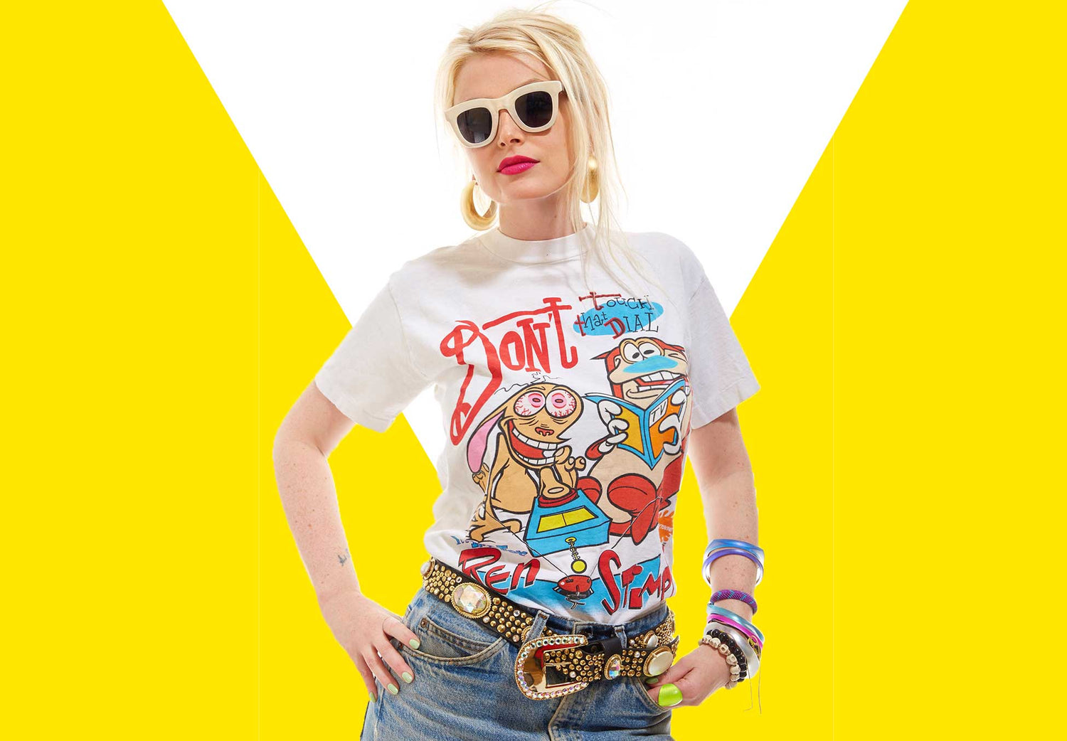 Spark Pretty - Ren & Stimpy Vintage T-Shirt