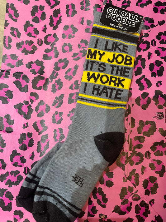 My Job Socks by Gumball Poodle