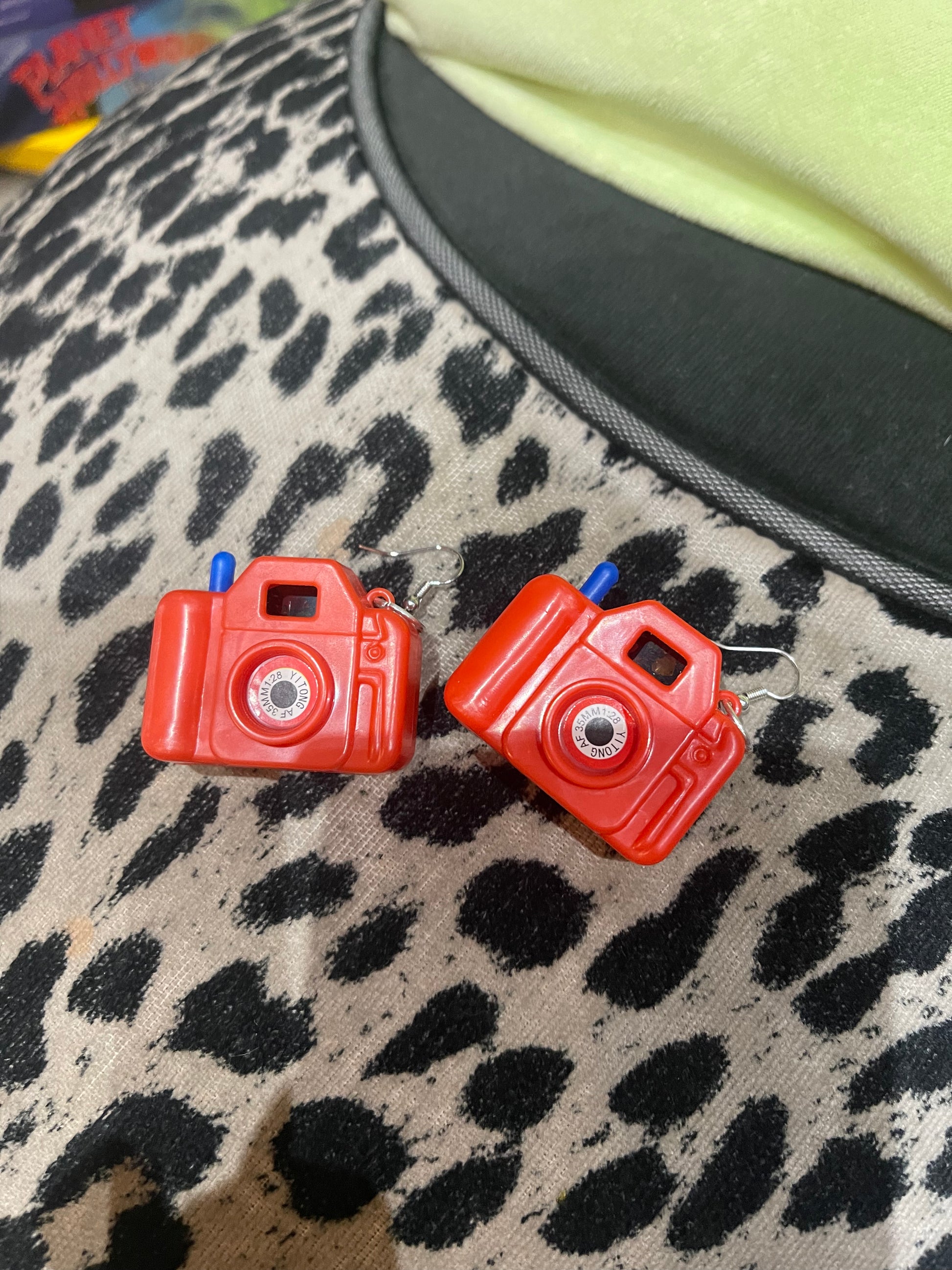 Custom Made viewfinder Camera Earrings - Spark Pretty