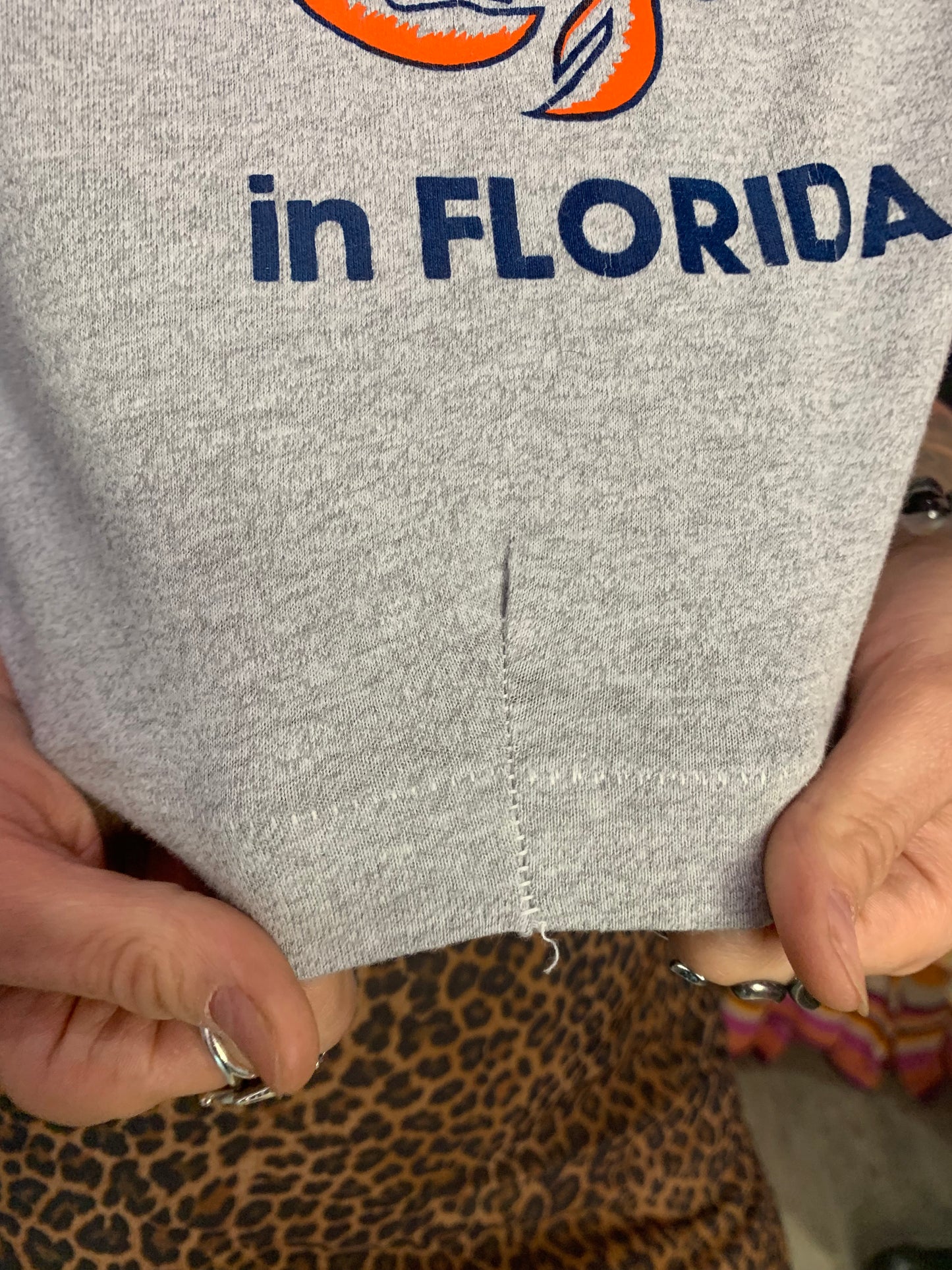 Vintage 80’s Florida Tourist Crab Crop T-Shirt