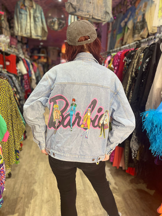 Vintage 90s Barbies Jean Jacket