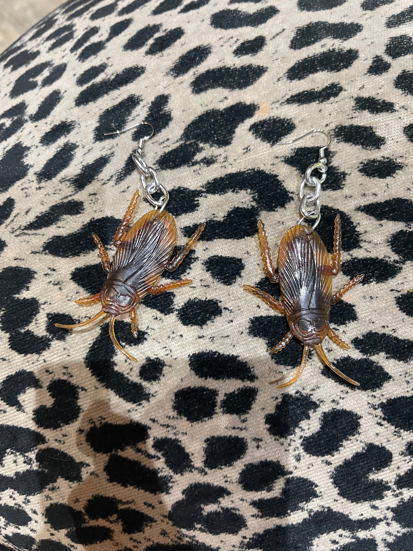 Custom Made Cockroach Earrings - Spark Pretty