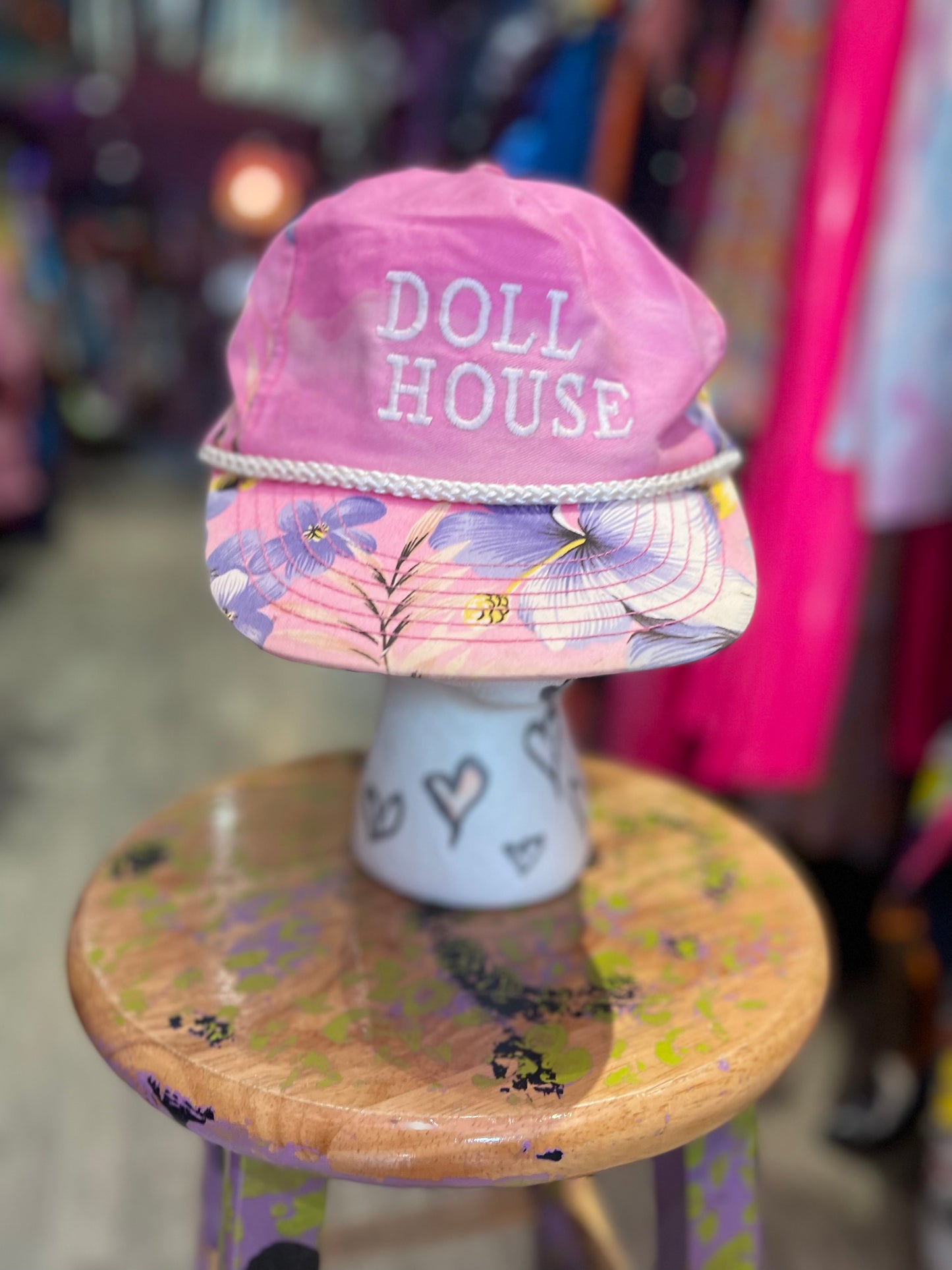 Vintage 80s Doll House Hat