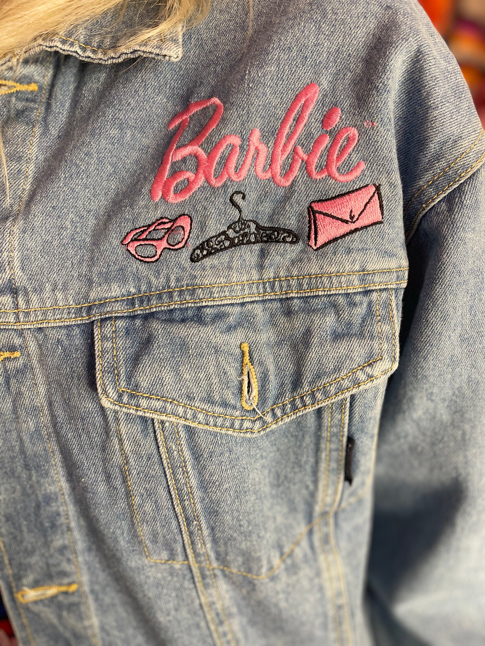 Vintage 90s Barbie Jean Jacket - Spark Pretty