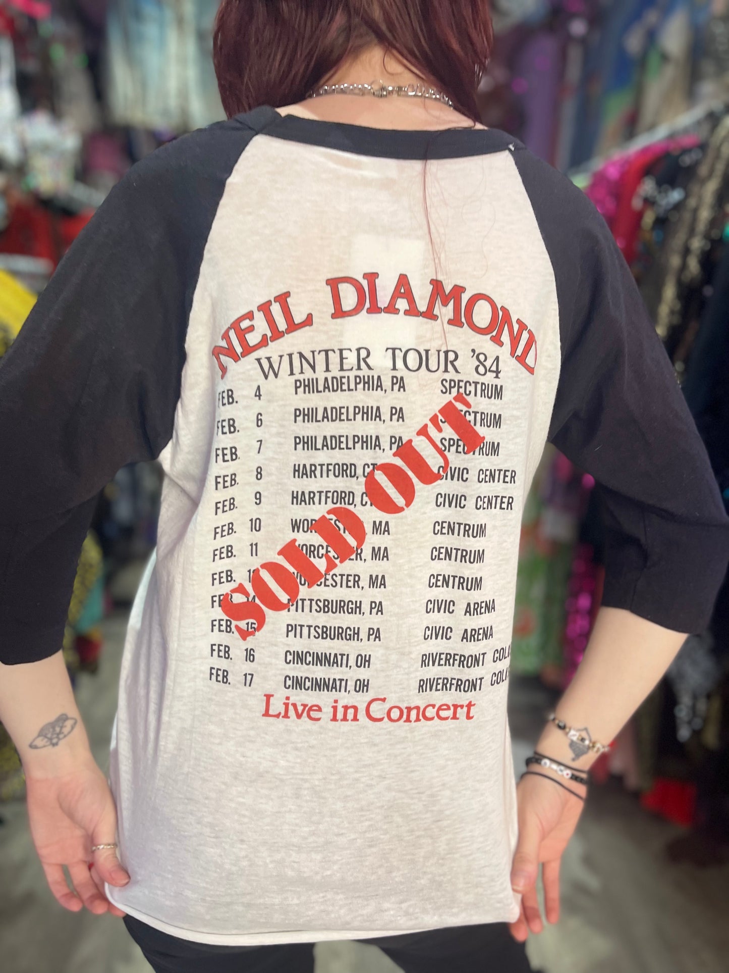 Vintage 1984 Neil Diamond T-shirt