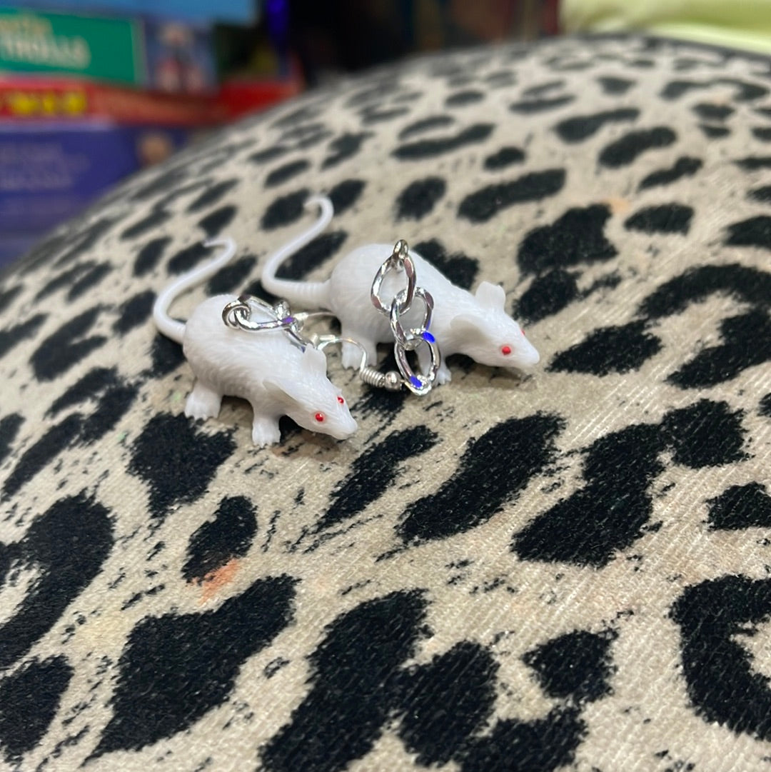 Custom Made Rats Earrings - Spark Pretty