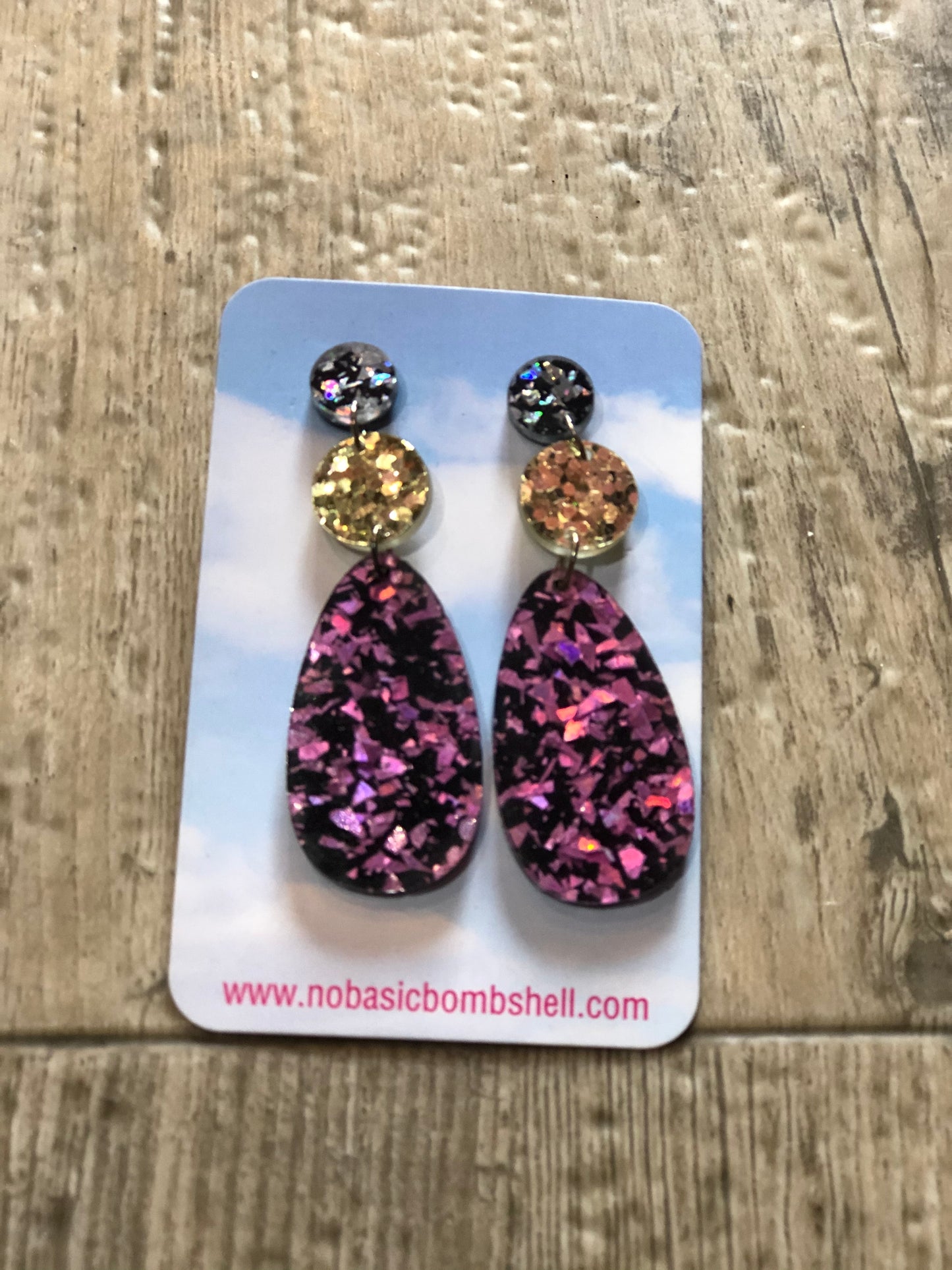 Small Mixed Color Earrings by NBB - Spark Pretty