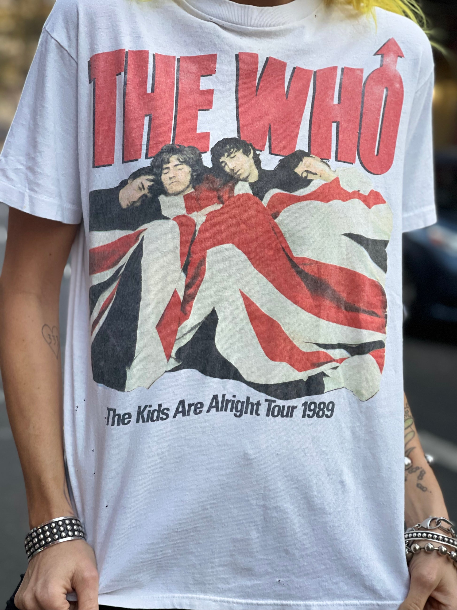 British – The Rock WHO Pretty Spark Vintage Band T-shirt
