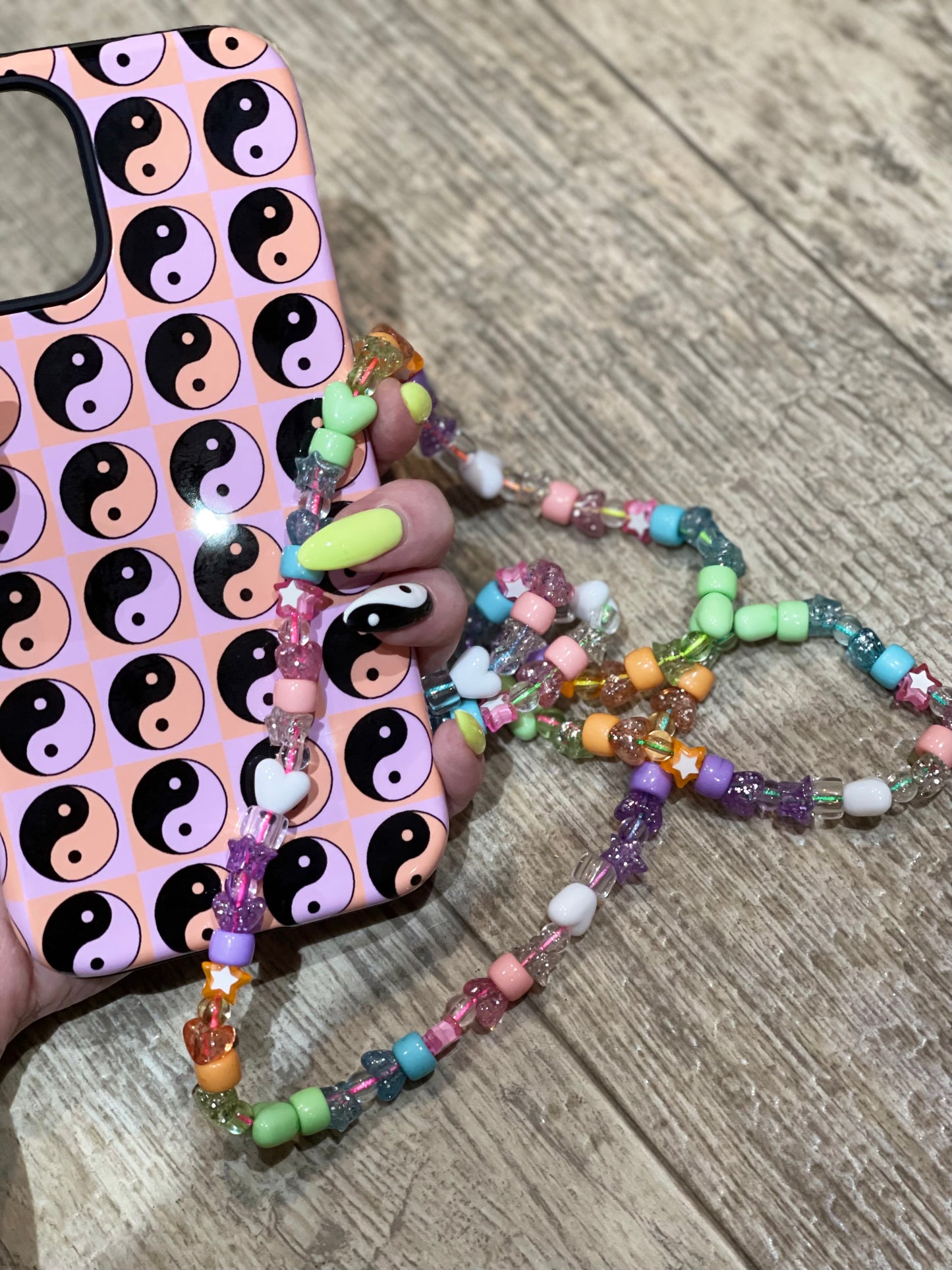 Beaded Phone Lanyard - Spark Pretty