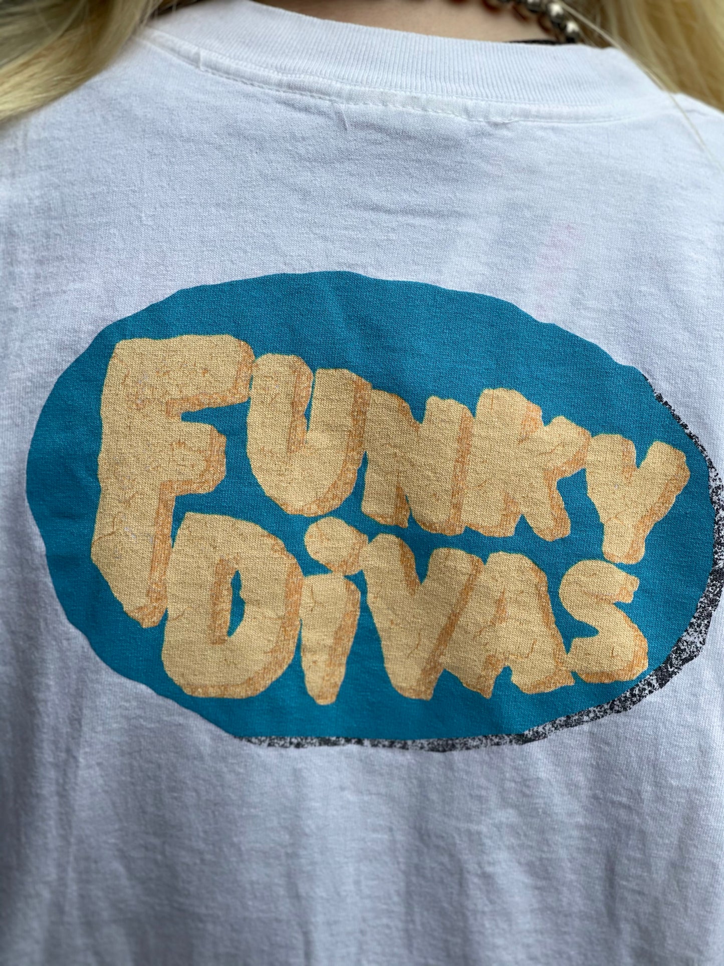 Vintage 1994 Funky Divas Flintstones T-shirt - Spark Pretty