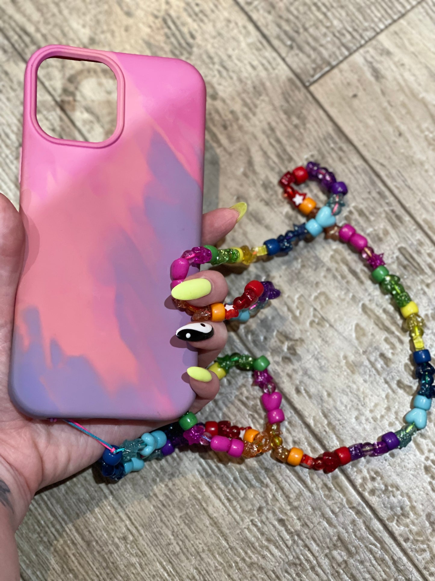 Beaded Phone Lanyard - Spark Pretty