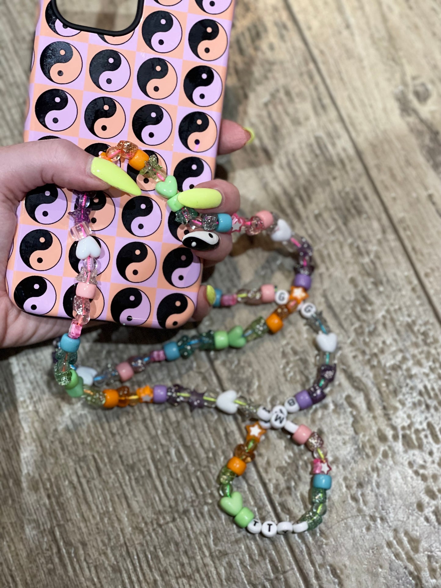 Beaded Phone Lanyard - Spark Pretty