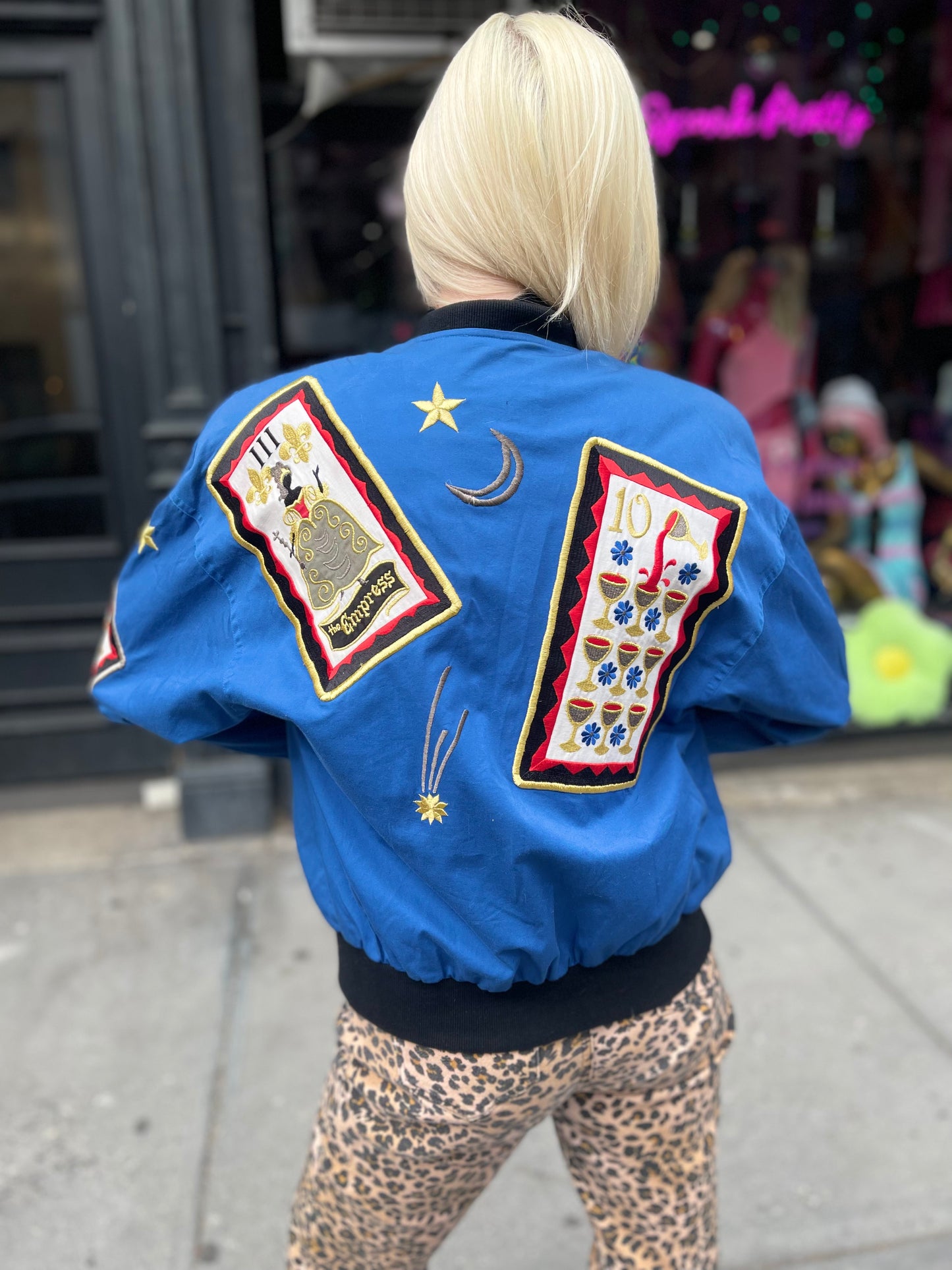 Vintage 80s Tarot theme Jacket - Spark Pretty