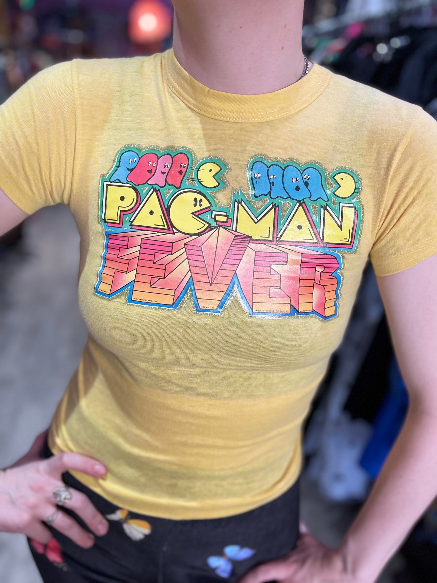 Vintage 80s Pac Man Fever T-shirt - Spark Pretty