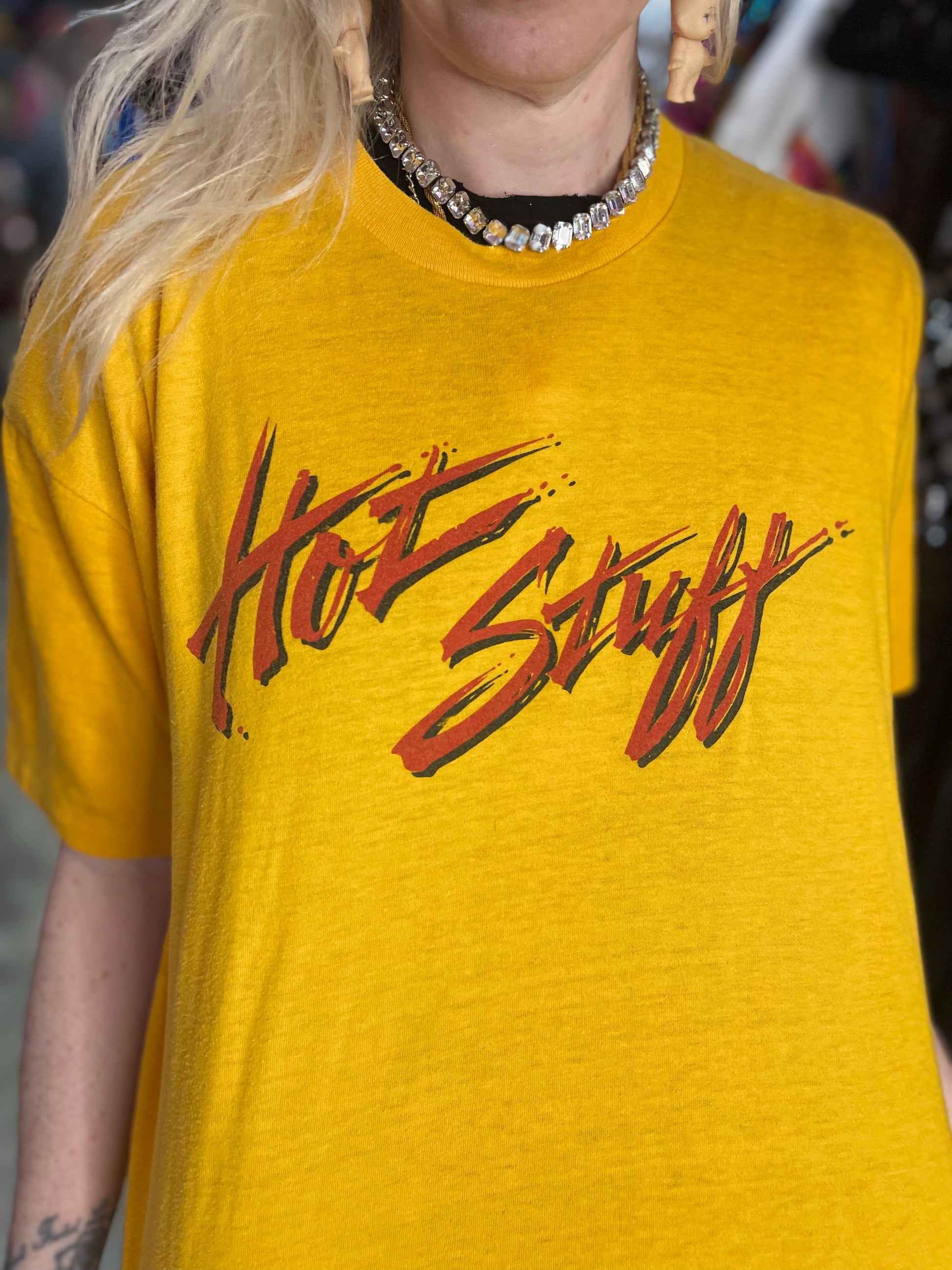 Vintage 80s Hot Stuff T-shirt - Spark Pretty