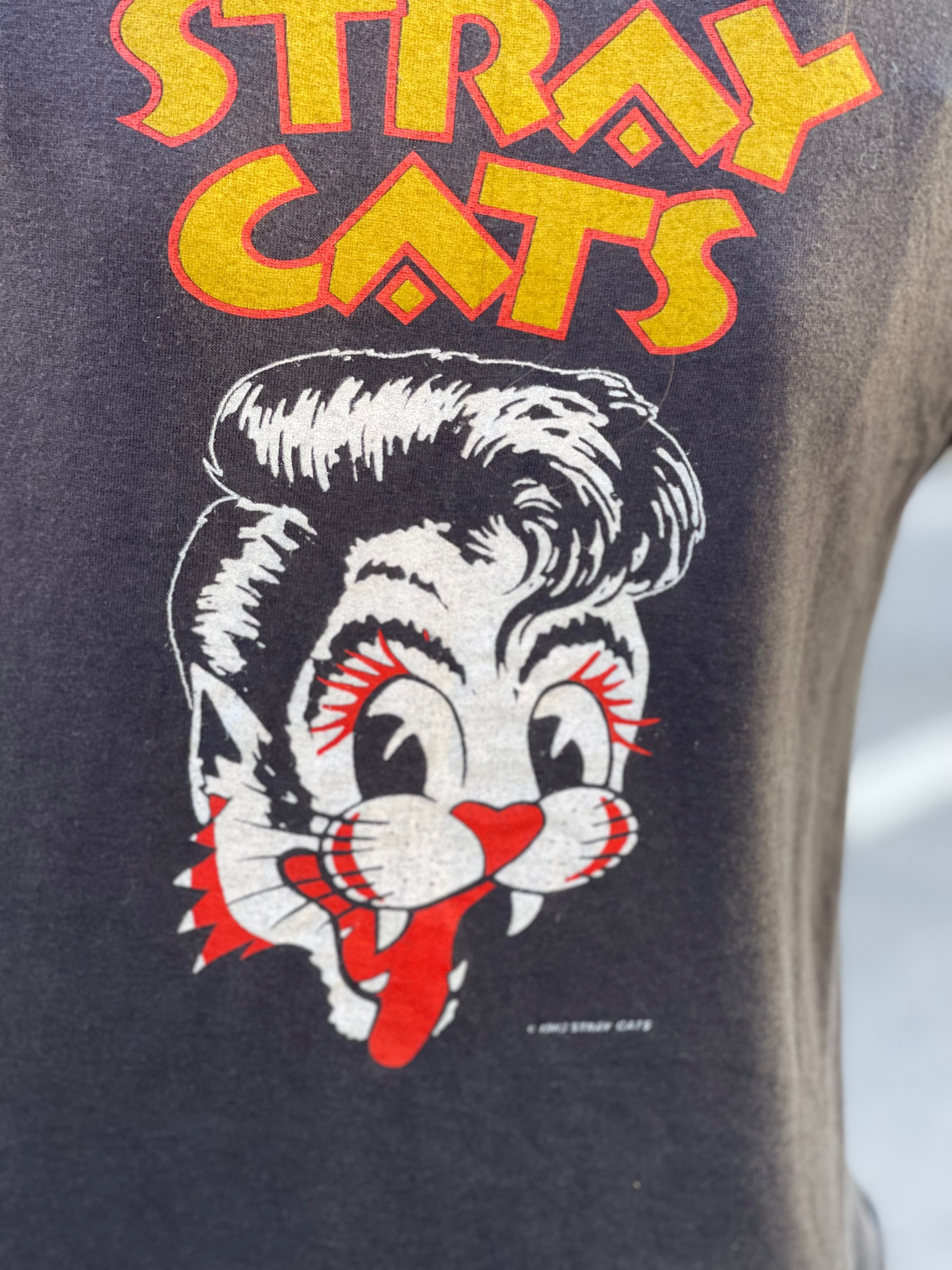 Vintage 1983 Stray Cats T-shirt – Spark Pretty