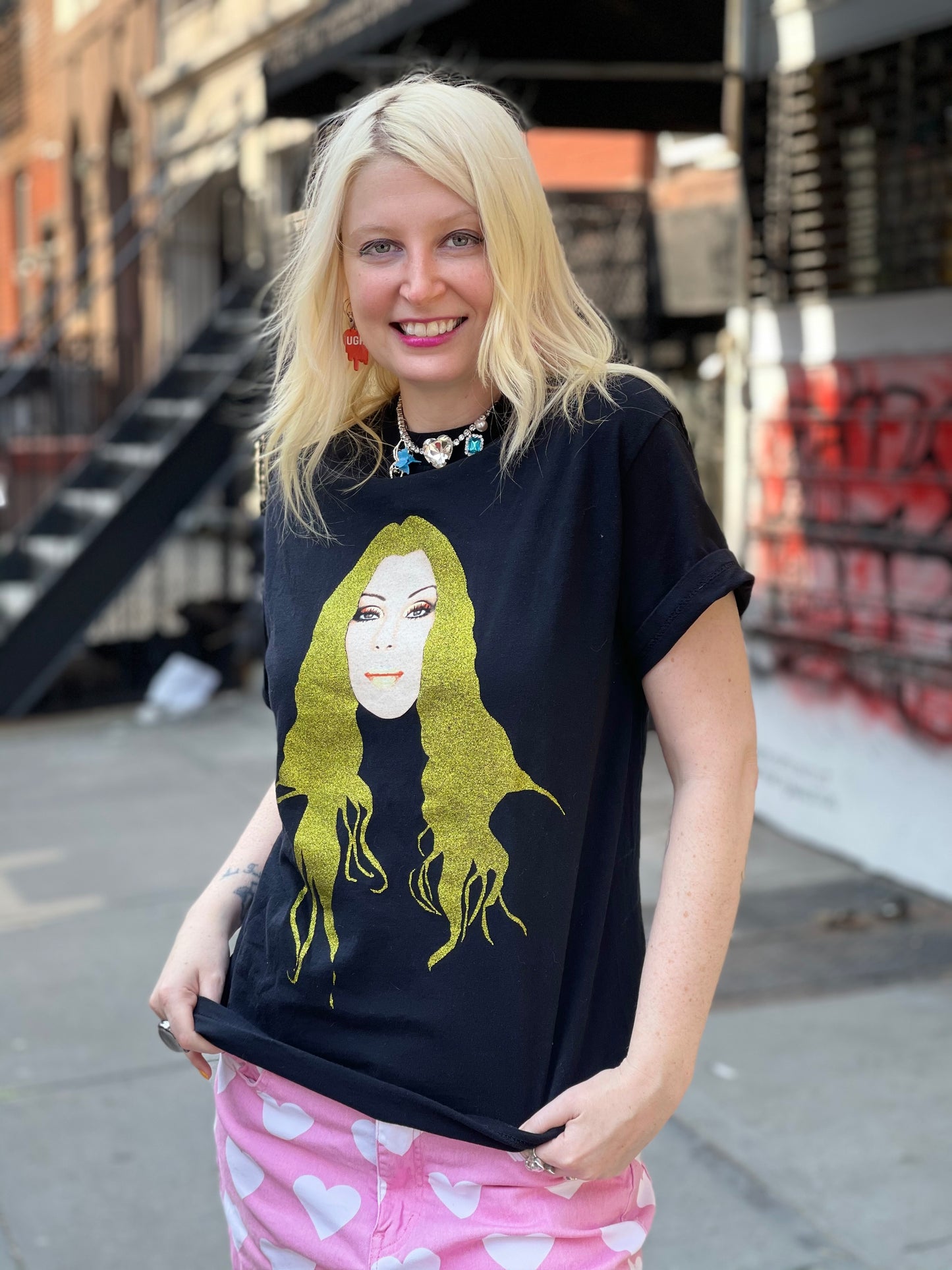Vintage Y2K Cher Tour Sparkly T-shirt - Spark Pretty