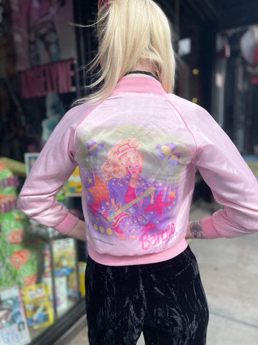 Vintage 1992 Barbie Bomber Jacket XXS - Spark Pretty