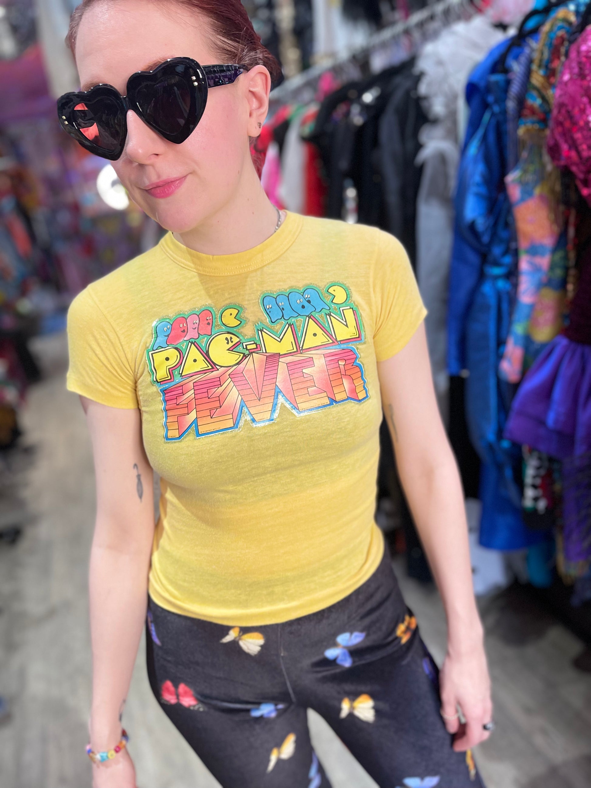 Vintage 80s Pac Man Fever T-shirt - Spark Pretty