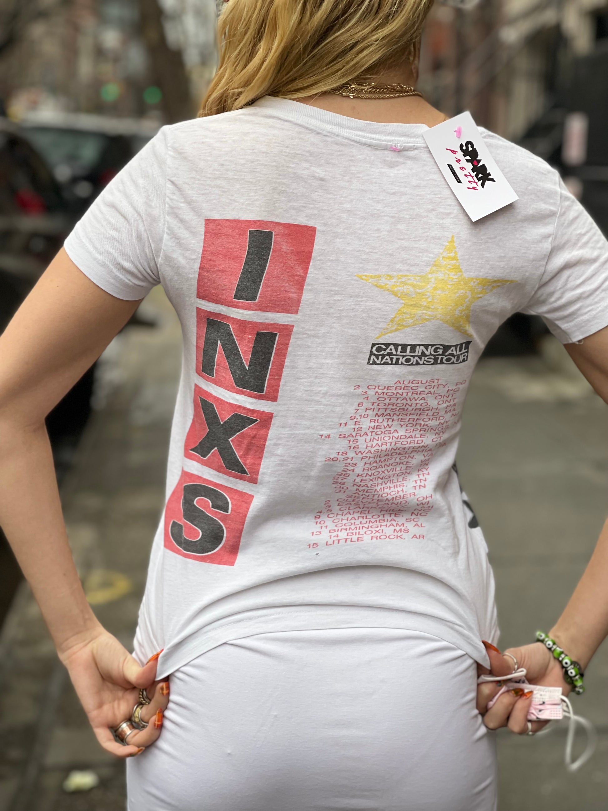Vintage 1988 INXS T-shirt - Spark Pretty