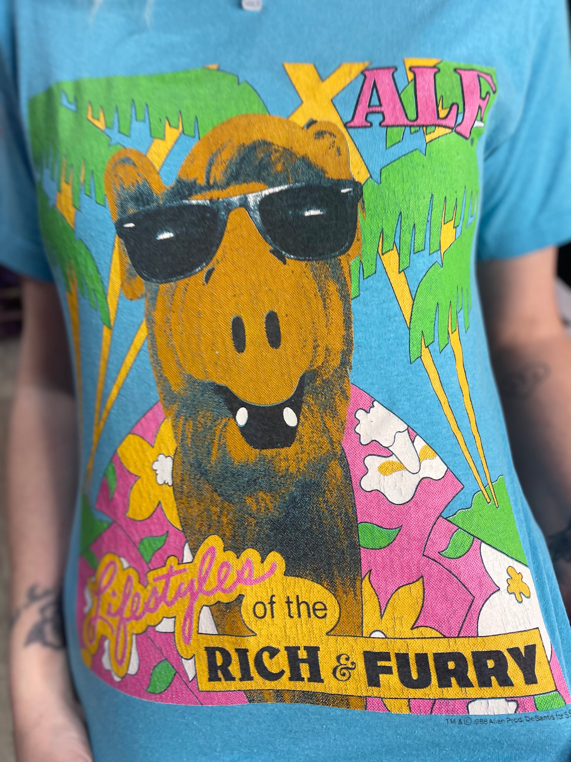 Vintage 1988 Alf T-shirt - Spark Pretty