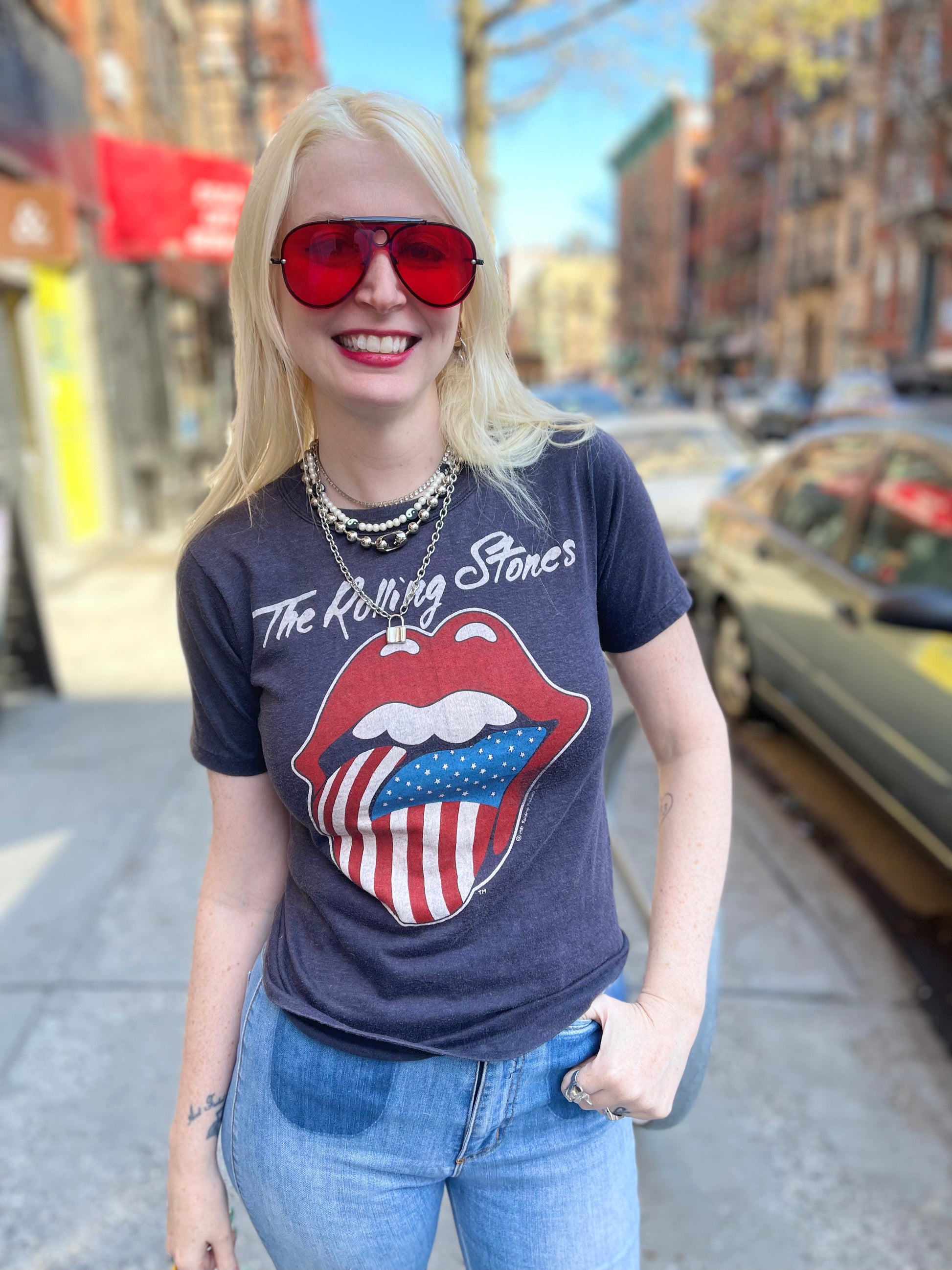 Vintage 1981 Rolling Stones T-shirt - Spark Pretty