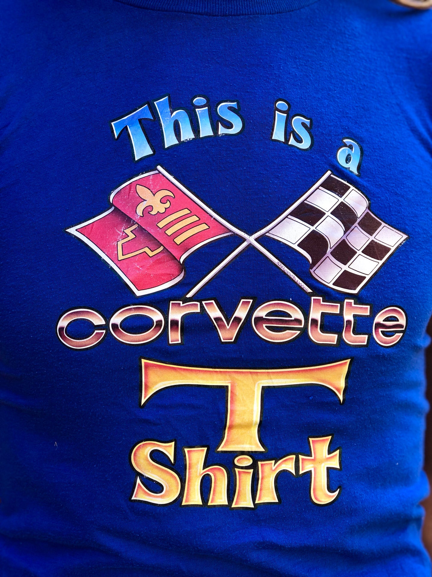 Vintage 80s Corvette T-shirt - Spark Pretty