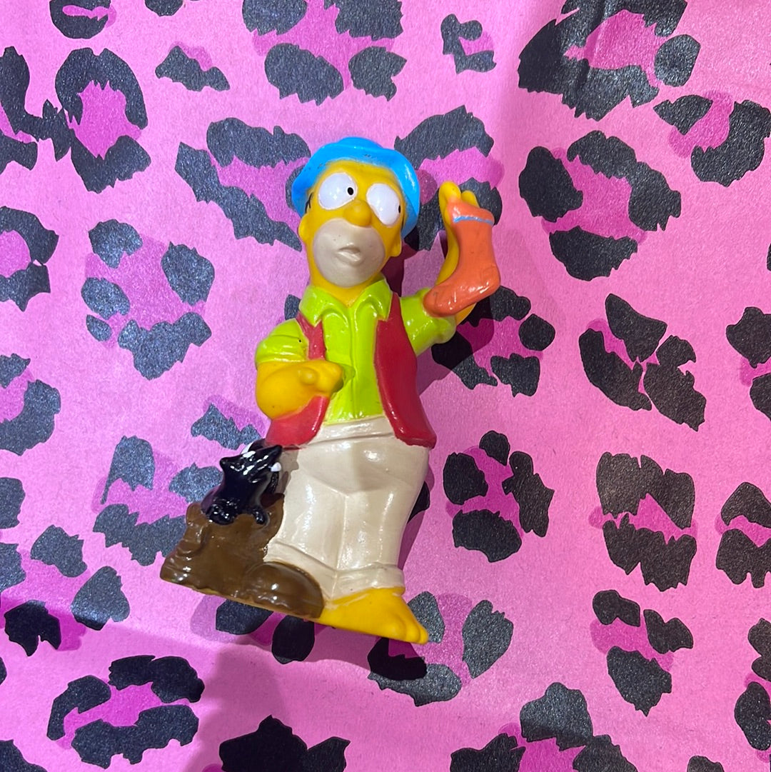 Vintage 90s Homer The Simpsons Toy - Spark Pretty