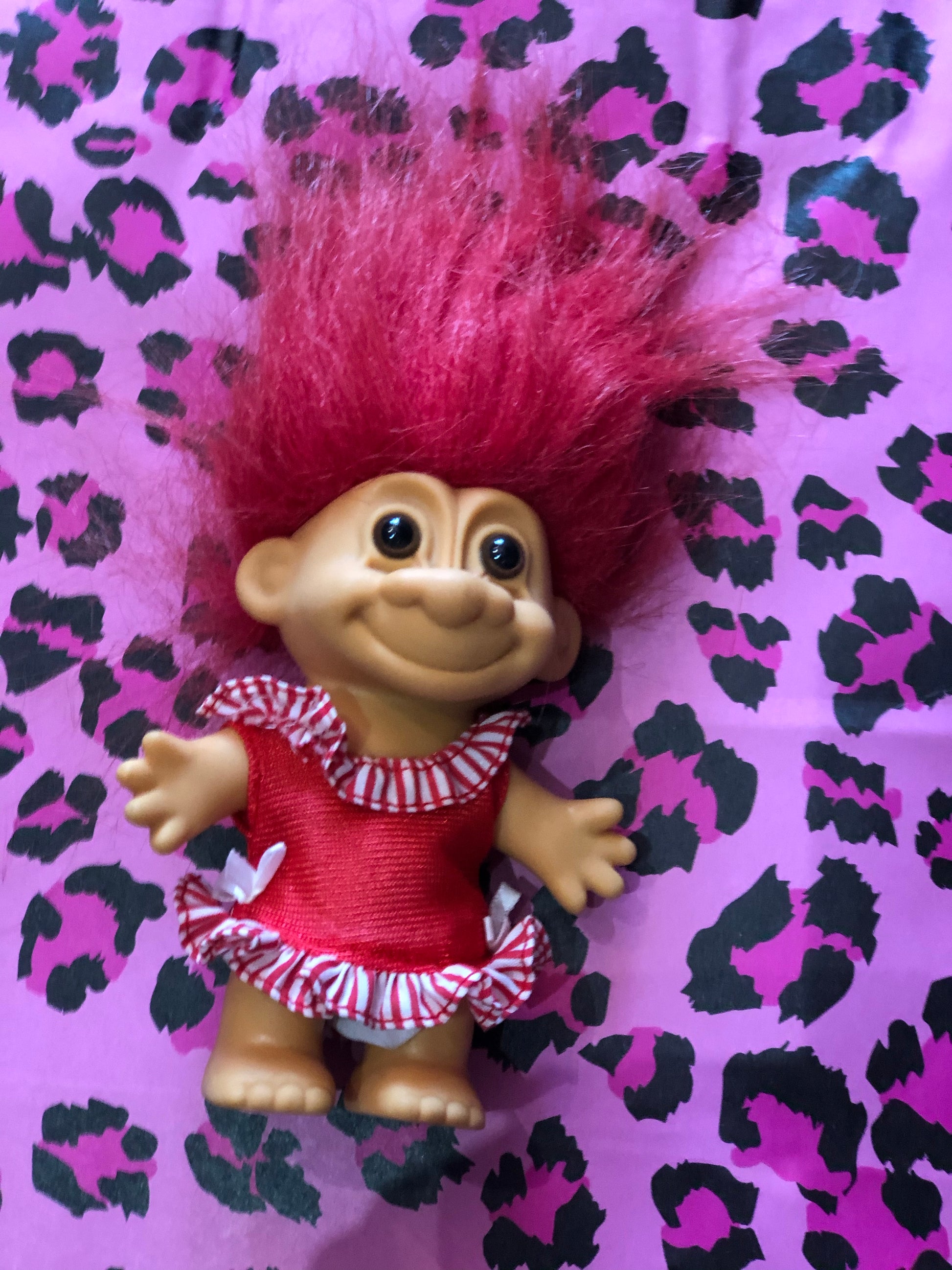 Vintage 90s Troll Doll - Spark Pretty