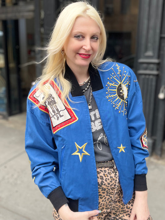 Vintage 80s Tarot theme Jacket - Spark Pretty