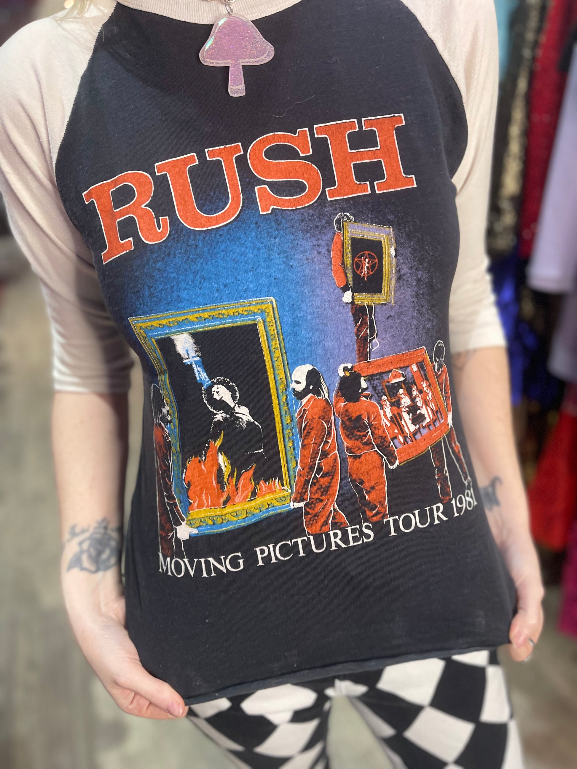 Vintage 1981 Rush T-shirt - Spark Pretty