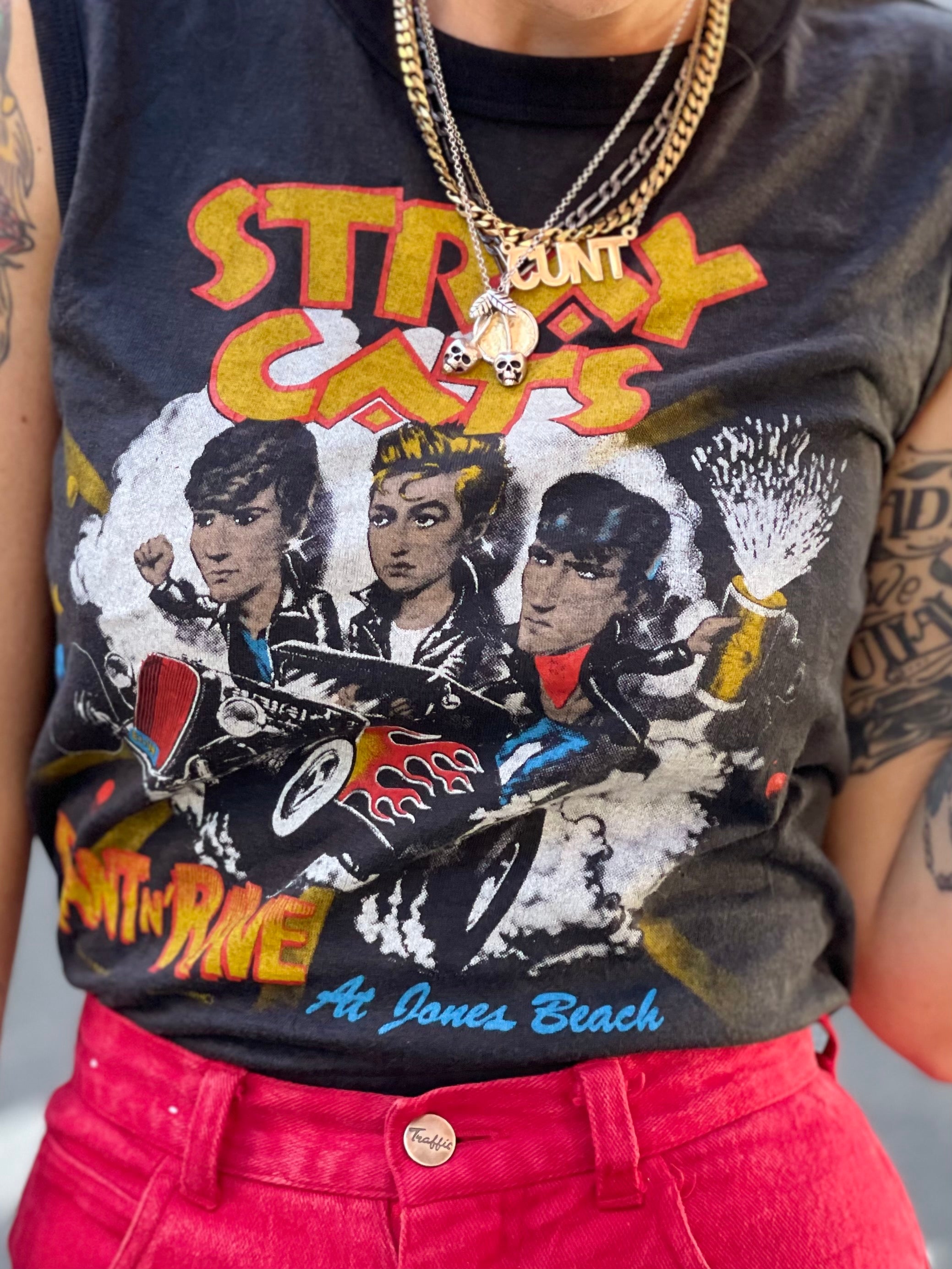 Vintage 1983 Stray Cats T-shirt – Spark Pretty