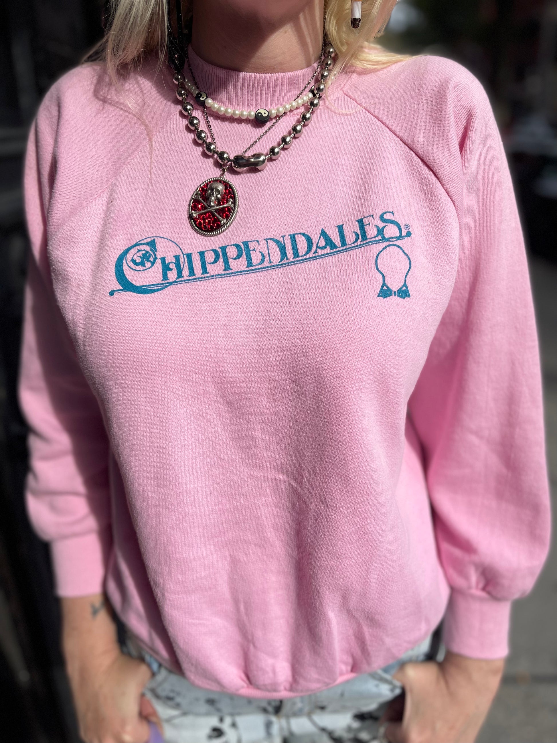 Vintage 80s Chippendales Sweatshirt - Spark Pretty