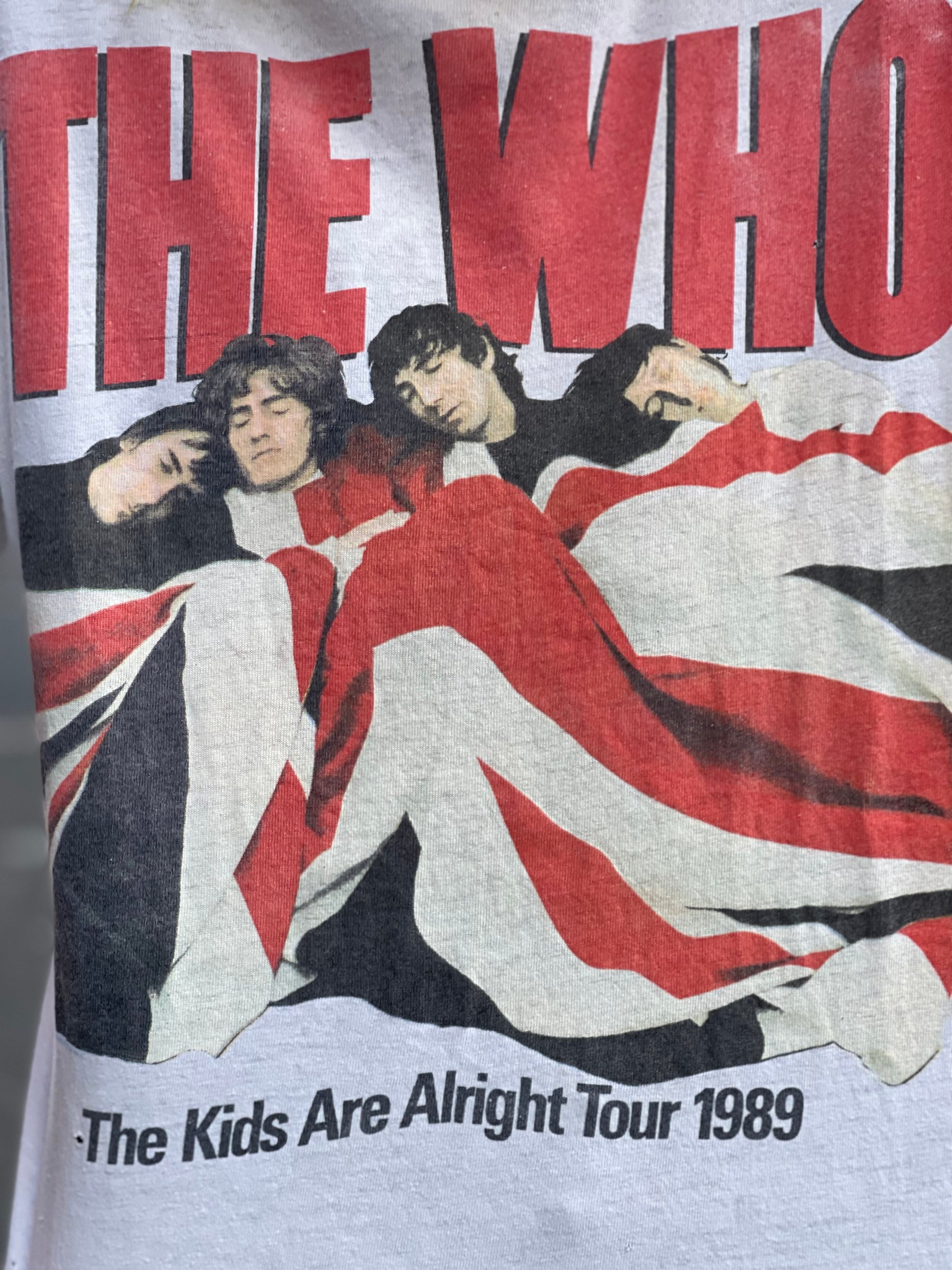 Vintage British Rock Band The WHO T-shirt - Spark Pretty
