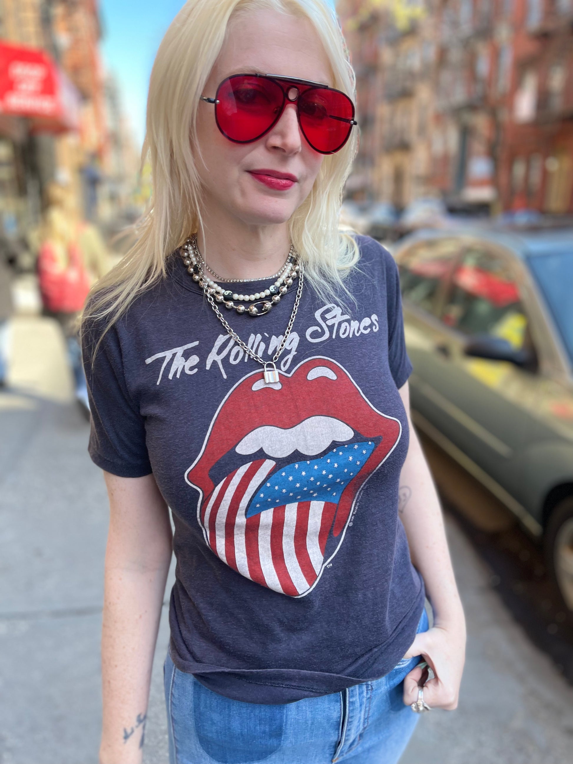 Vintage 1981 Rolling Stones T-shirt - Spark Pretty