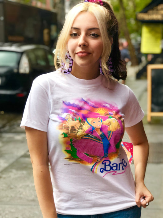 Vintage 1990 Barbie T-shirt - Spark Pretty
