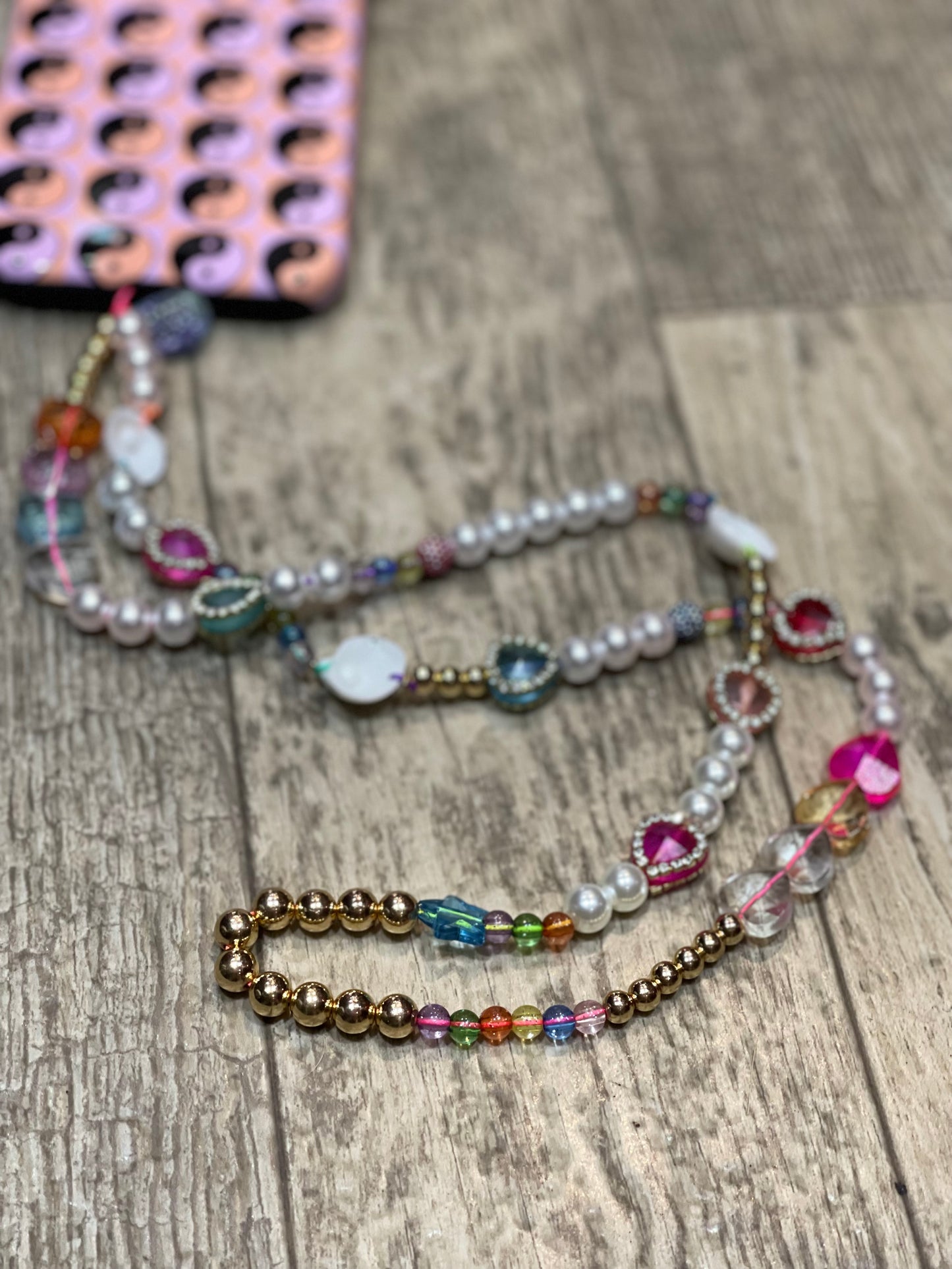 Beaded Phone Lanyard - Spark Pretty