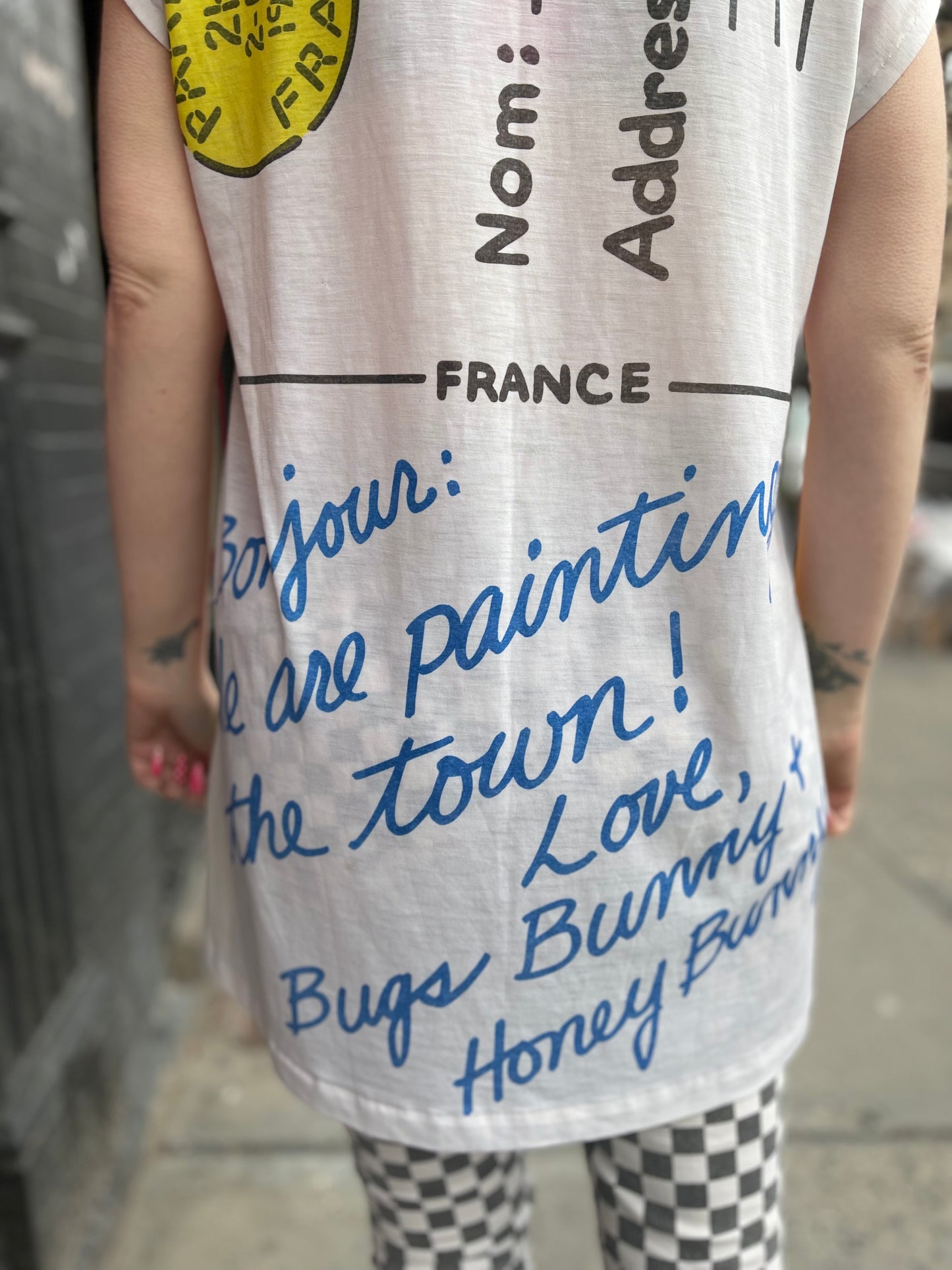Vintage 1985 Bugs Bunny In Paris T-shirt - Spark Pretty