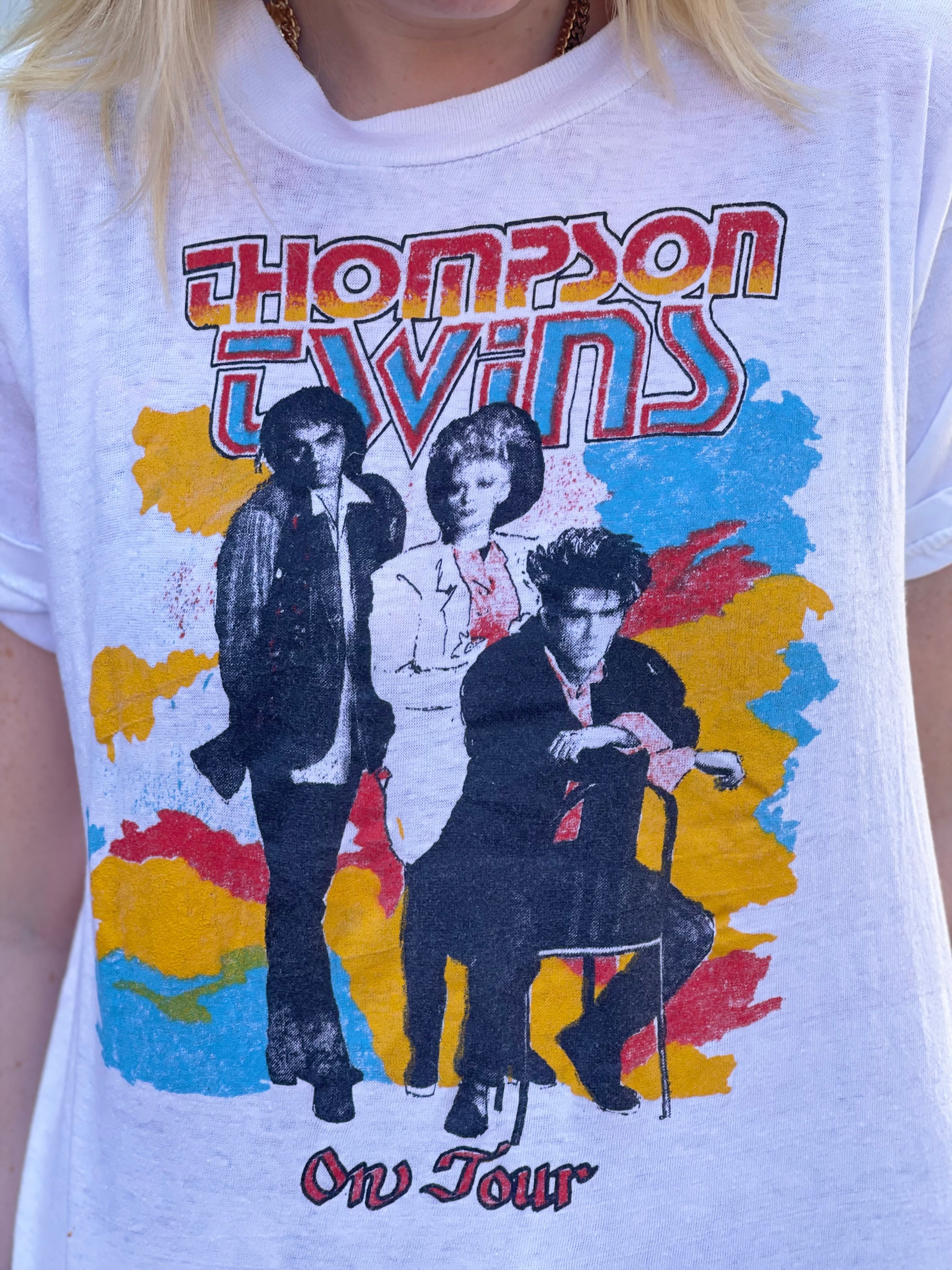 Thompson twins hot sale t shirt