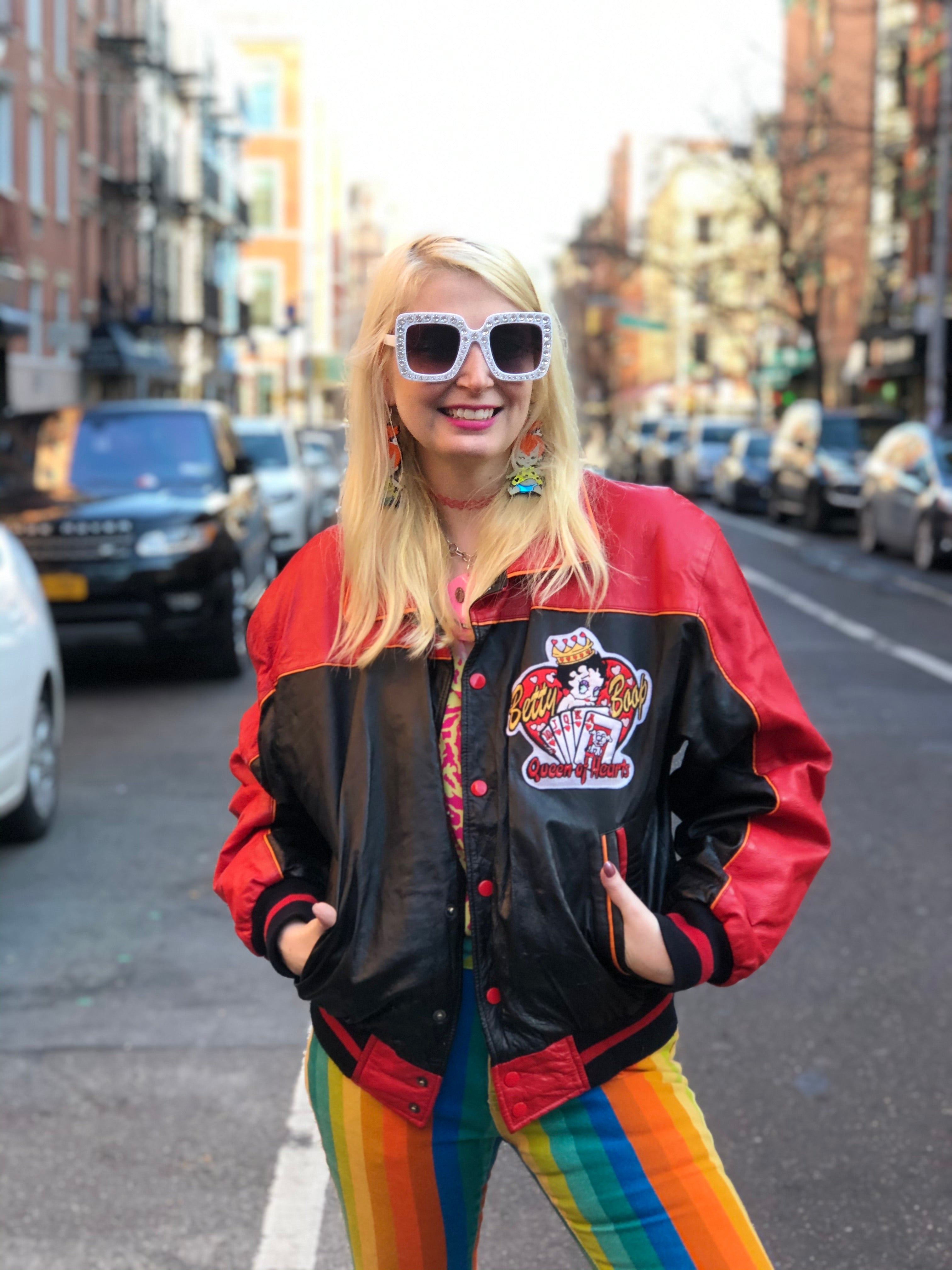 Betty boop outlet bomber jacket