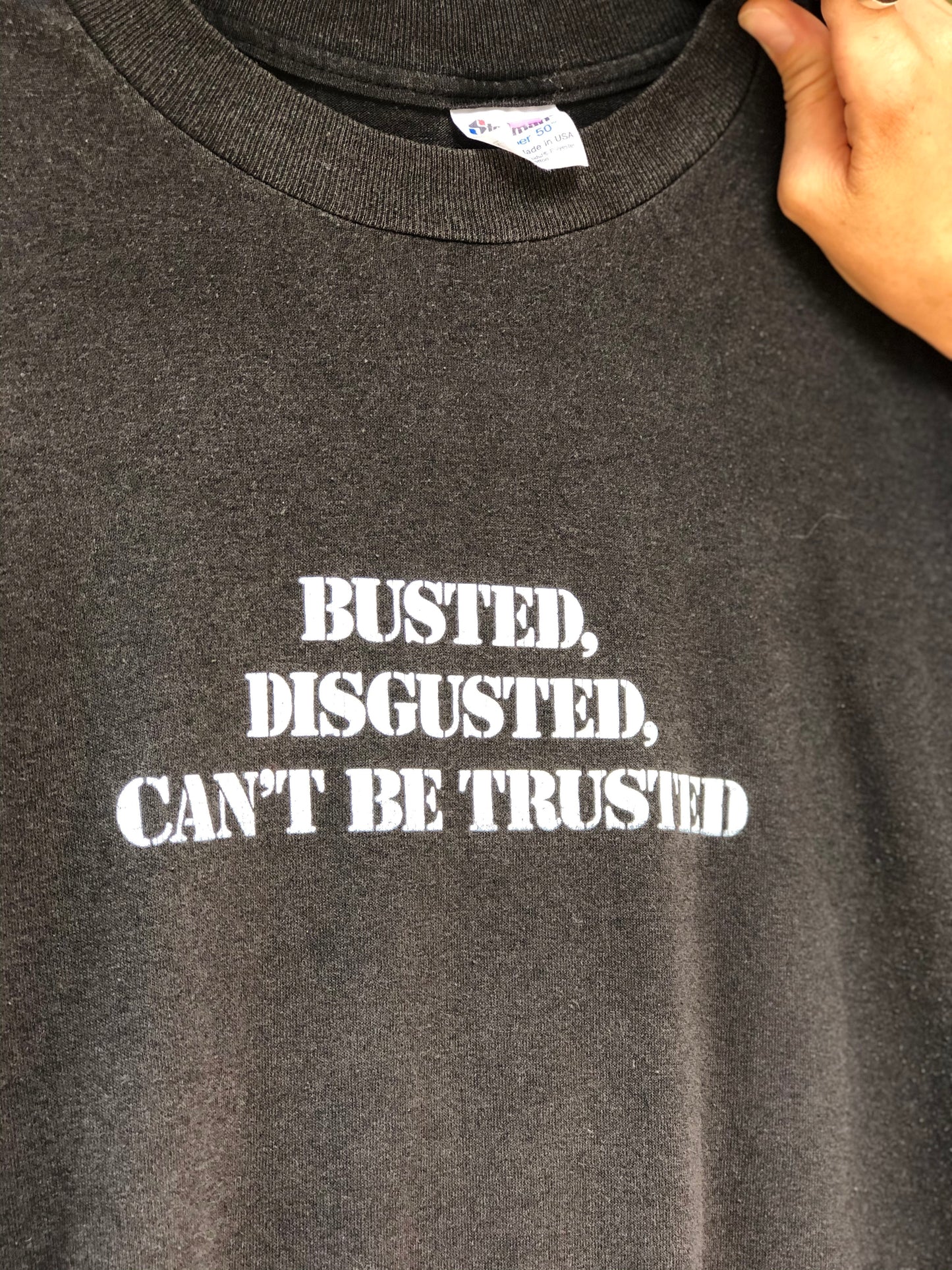 Vintage 80s Busted T-shirt - Spark Pretty