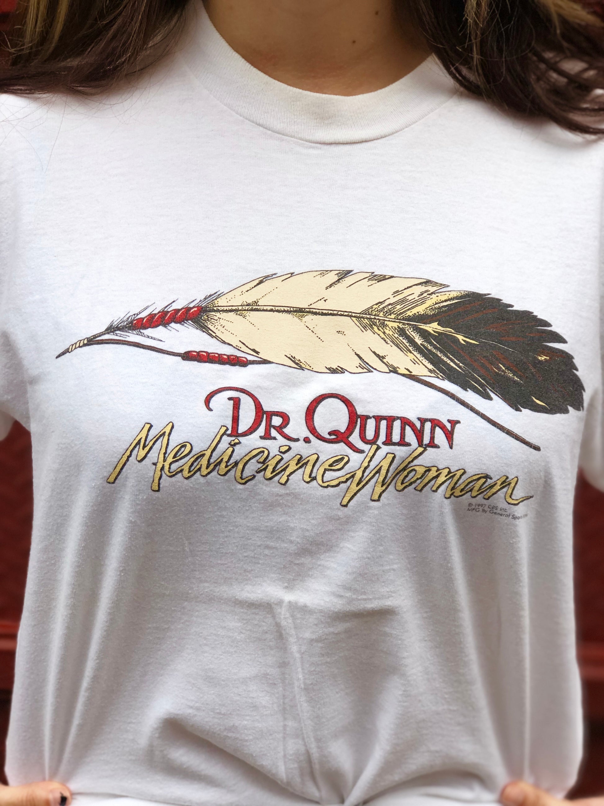 Vintage 1997 Dr Quinn Medicine Woman T-shirt - Spark Pretty